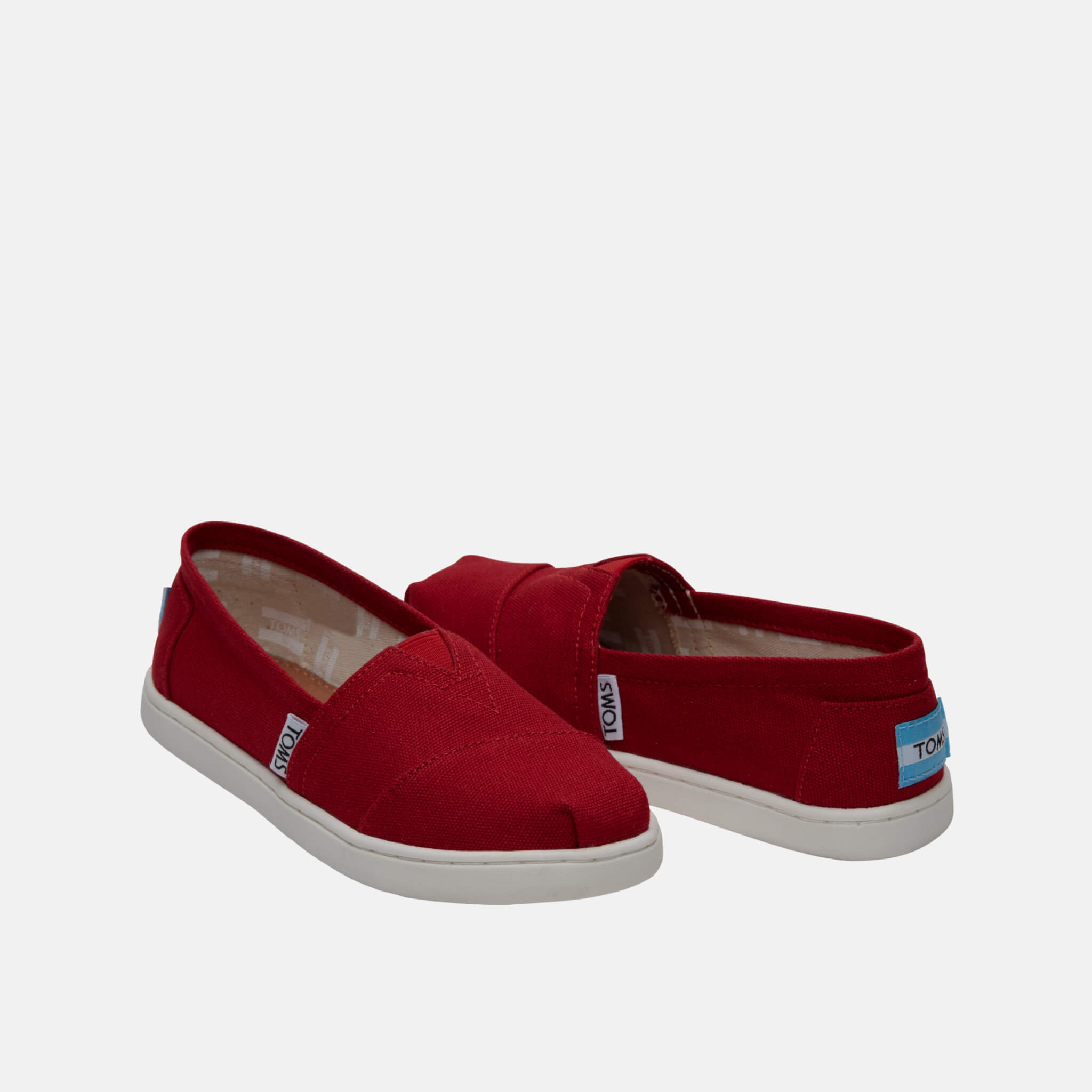 Toms Core Classics Youth Alpargata Red