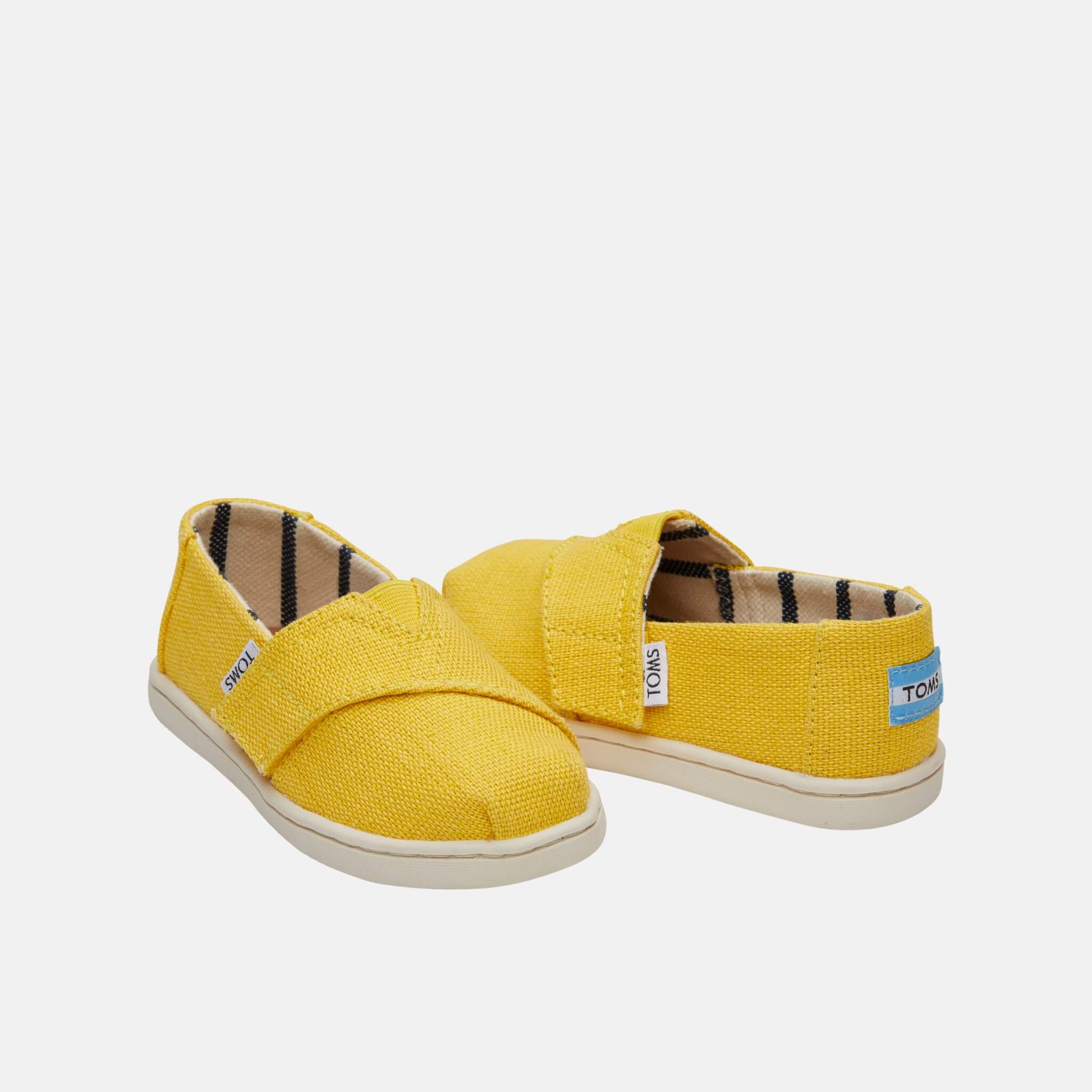 Toms Venice Collection Tiny Alpargata Yellow