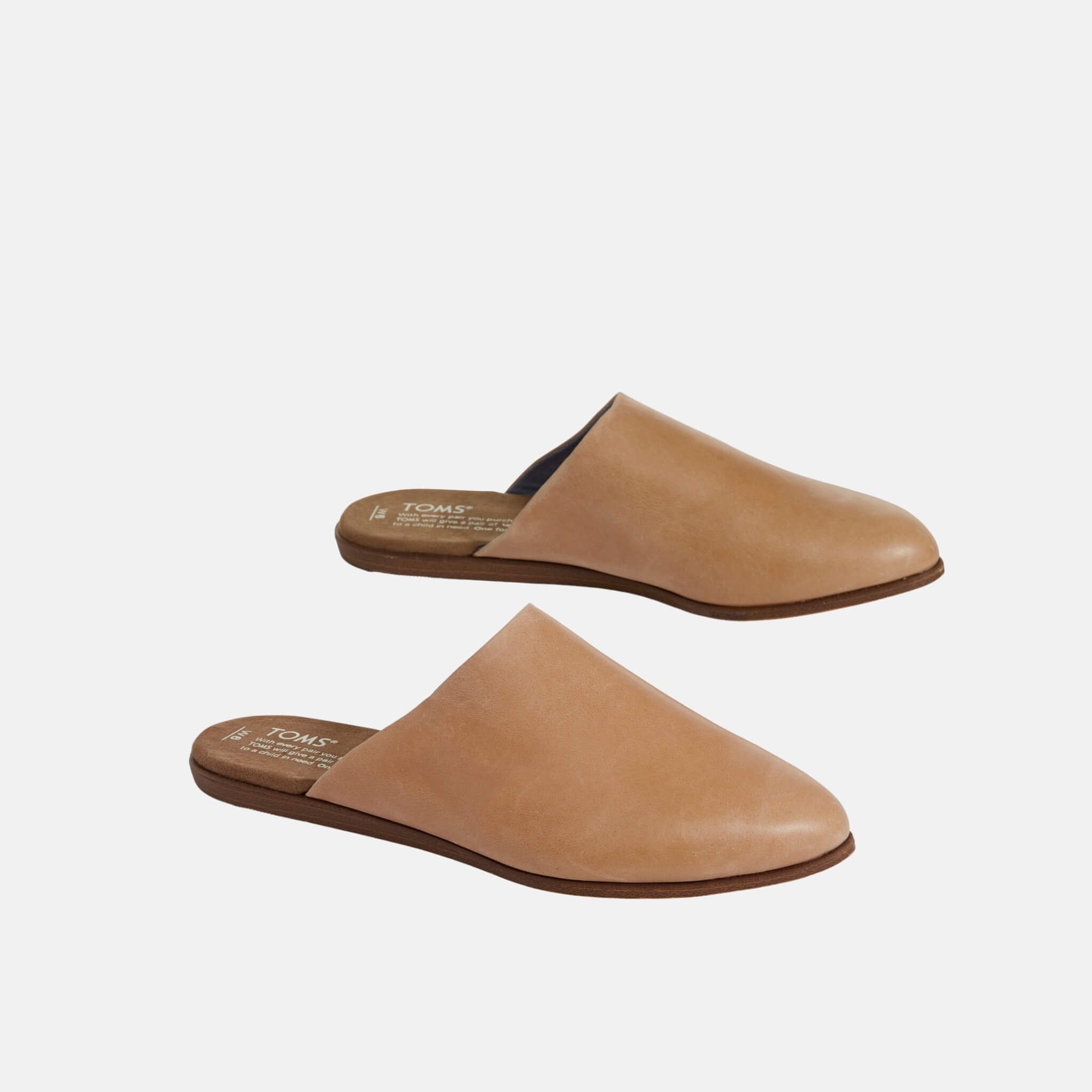 Toms Leather Jutti Mule Brown