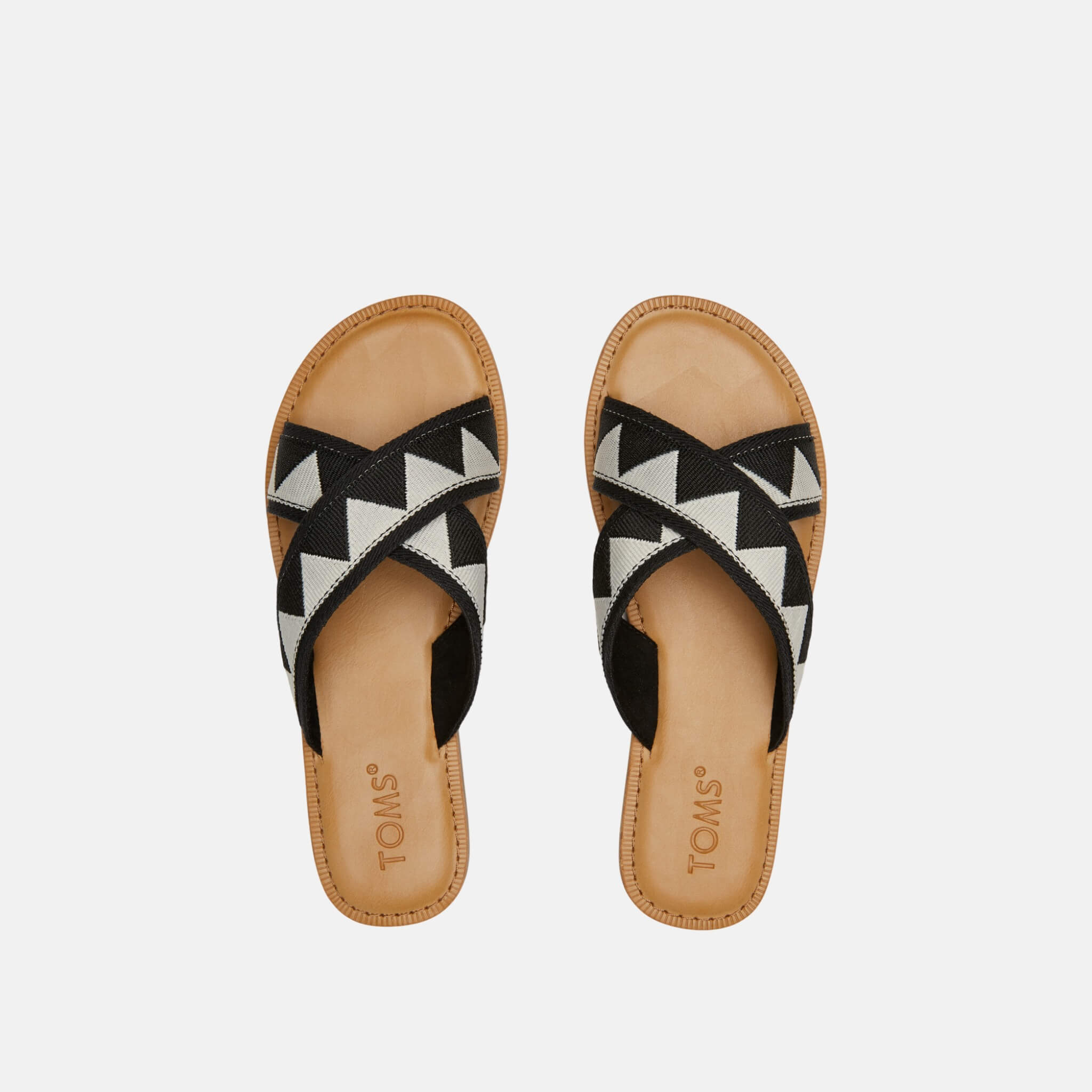 Toms Tribal Viv Black/White