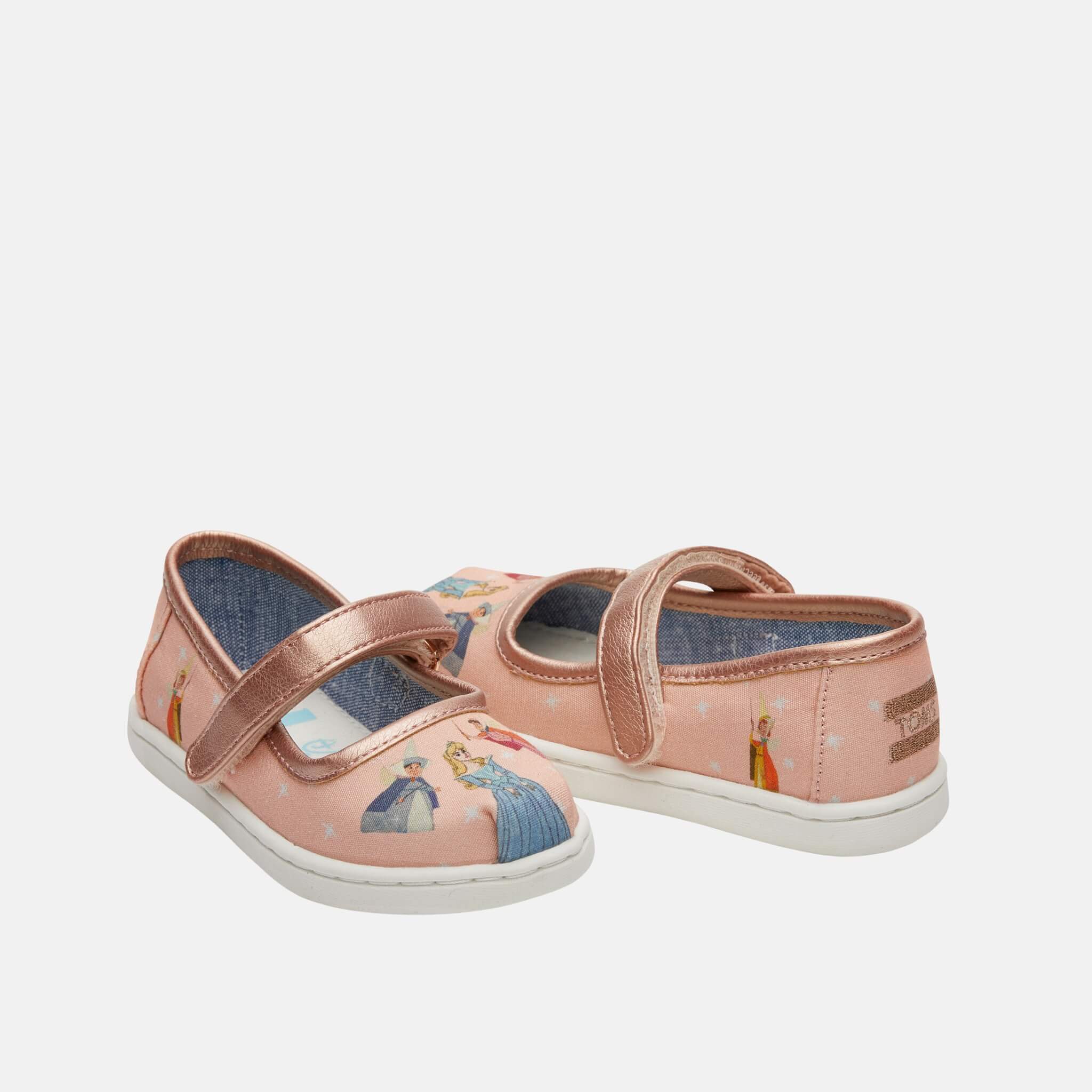 Toms Sleeping Beauty Tiny Canvas Pink