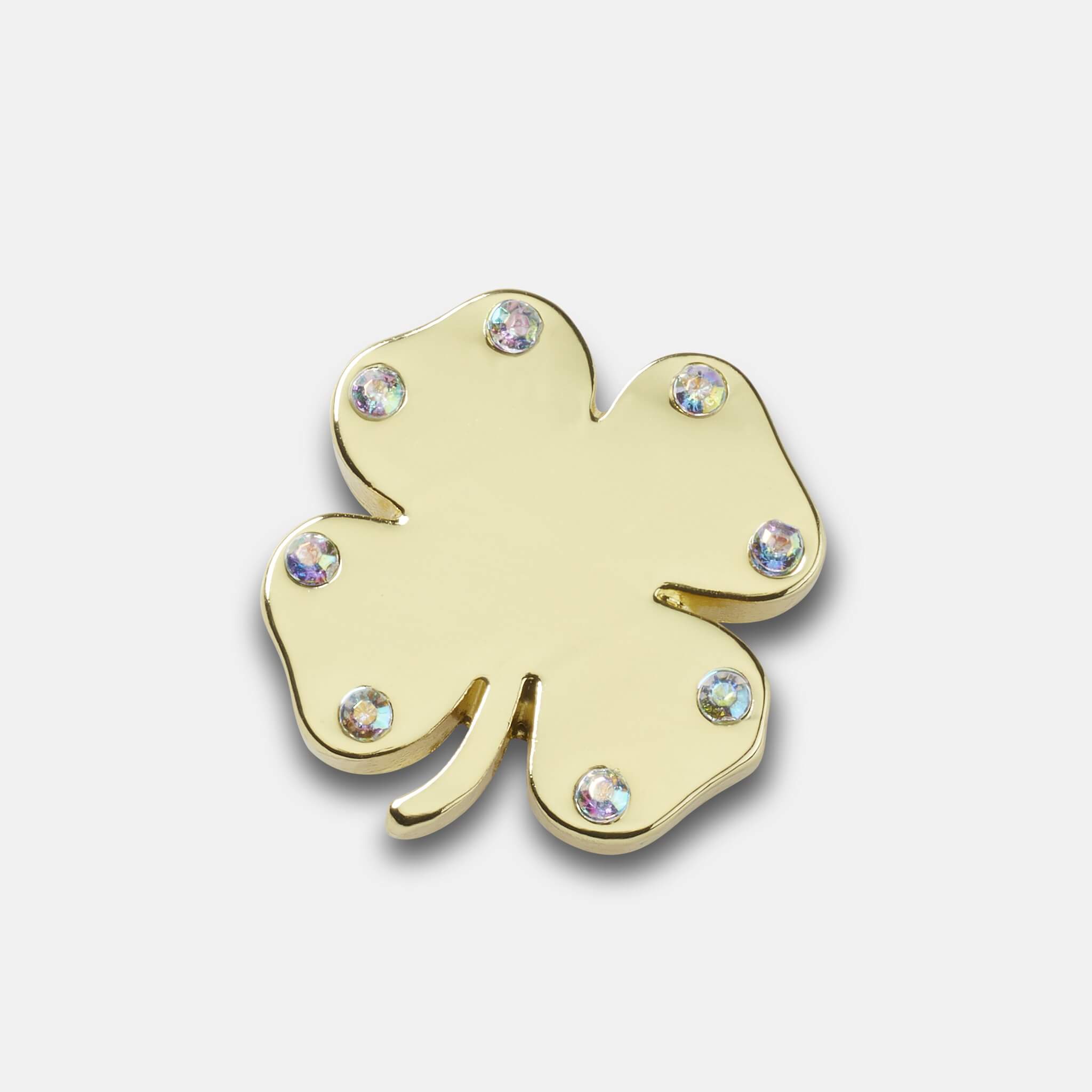 Jibbitz Charms Bling Clover