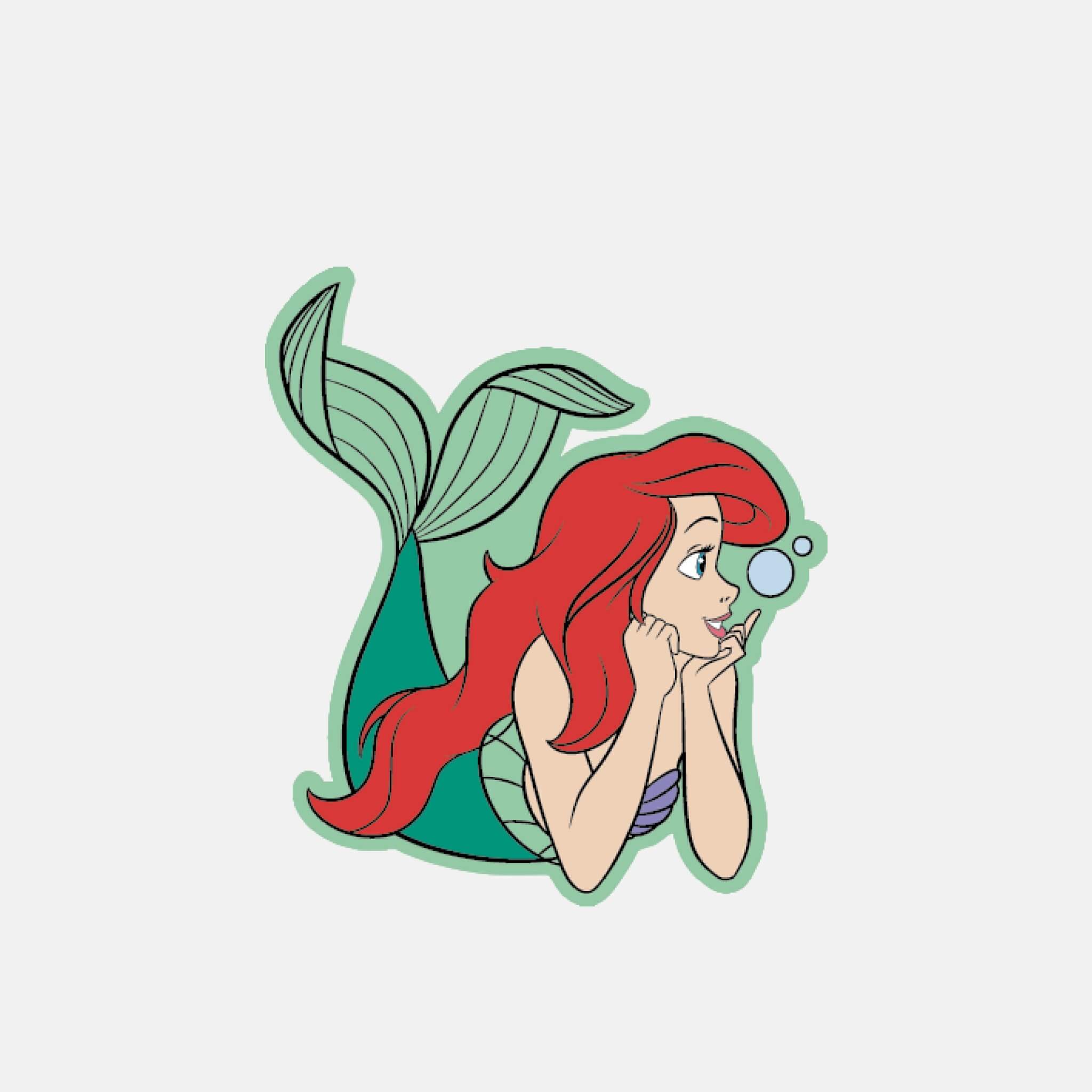 Jibbitz Charms Princess Ariel