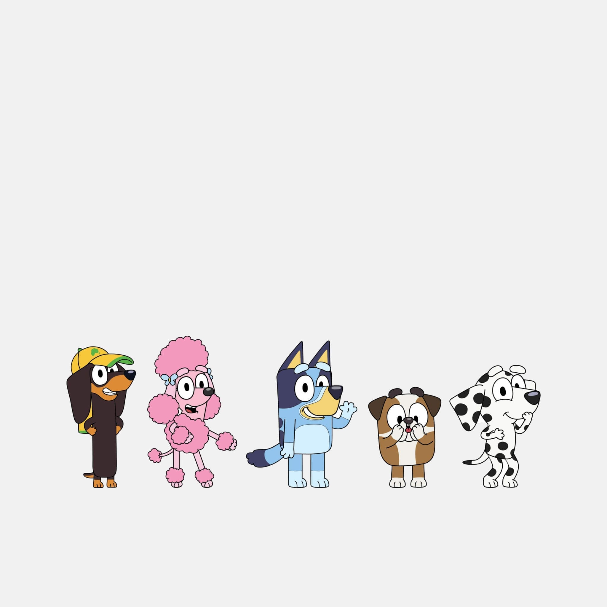 Jibbitz Charms Bluey 5-Pack