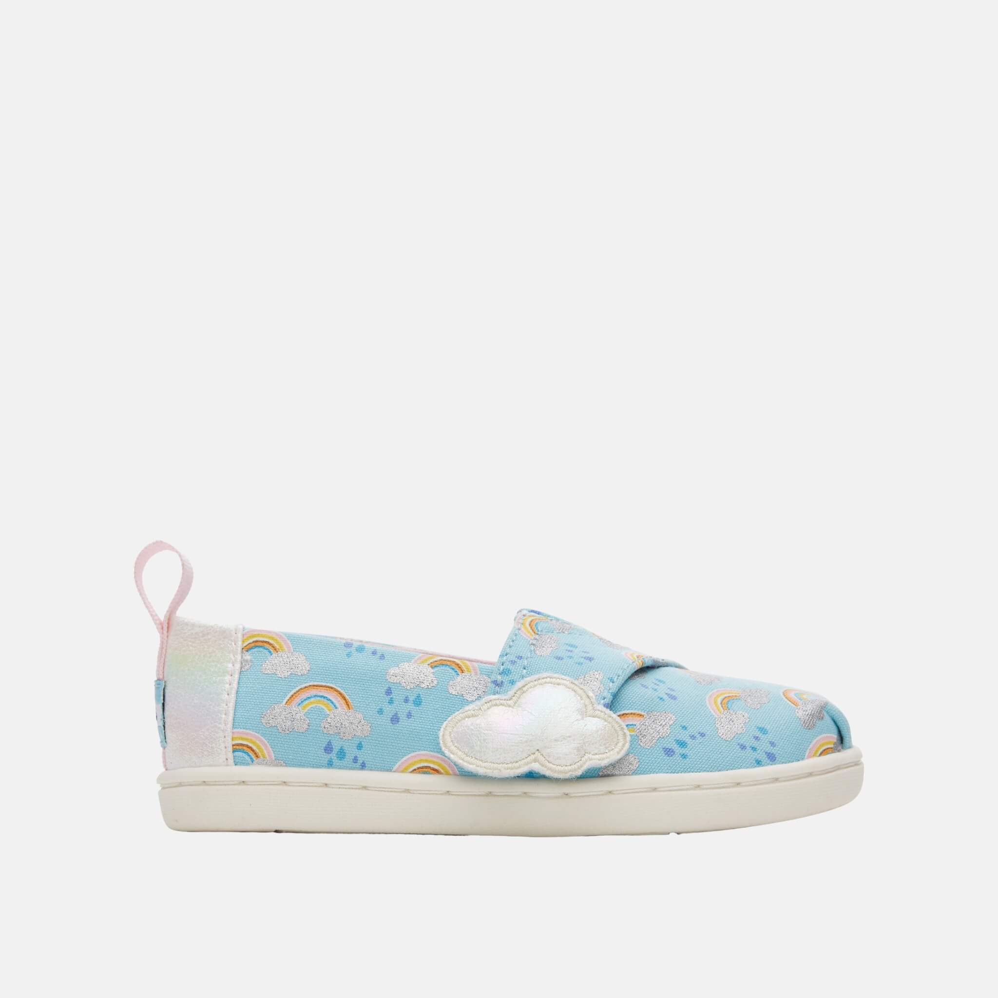 Toms Tiny Alpargata Blue