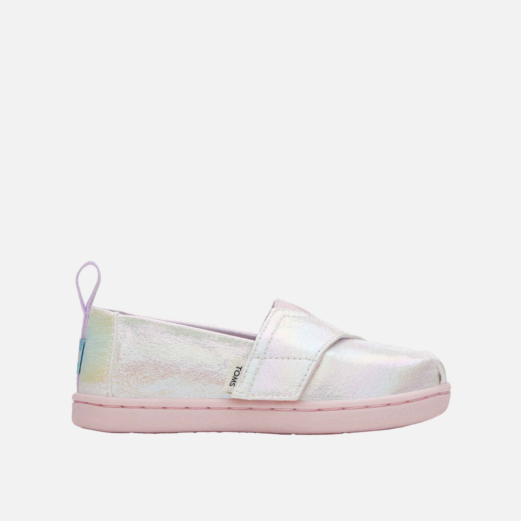 Toms Tiny Alpargata White