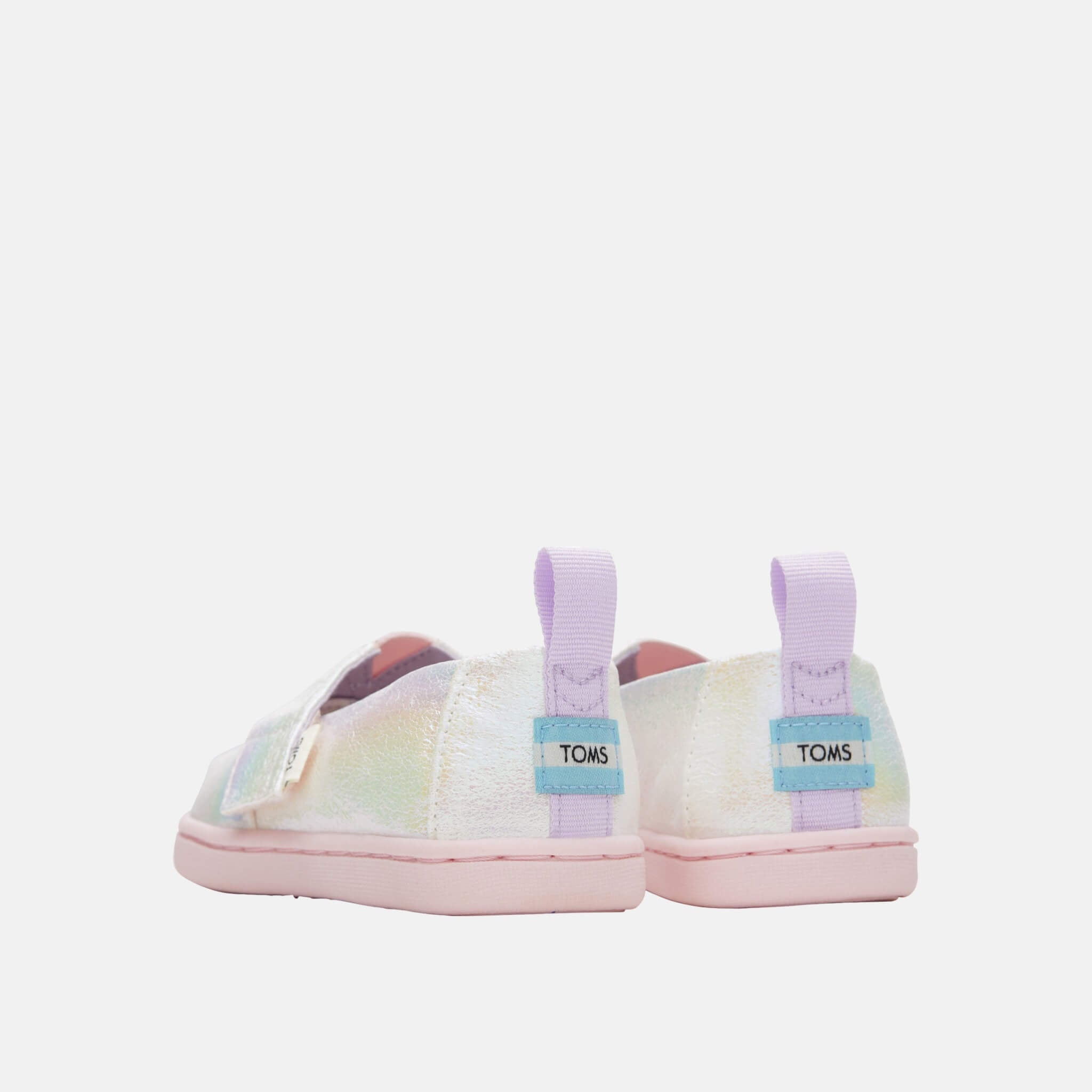 Toms Tiny Alpargata White