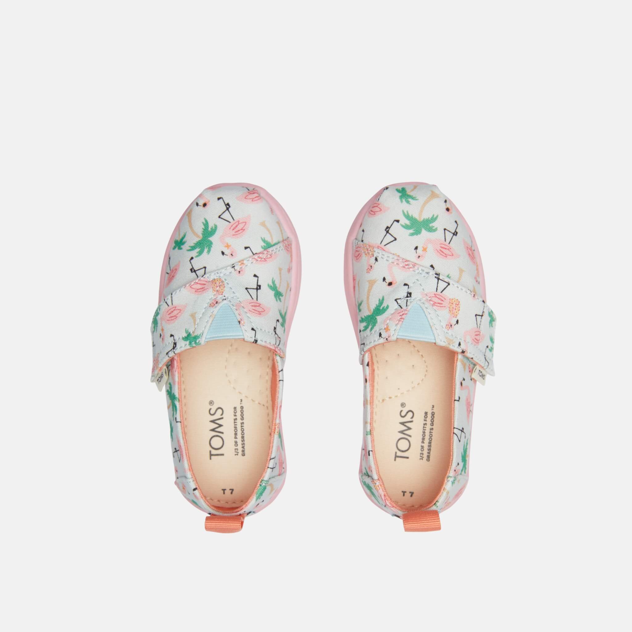 Toms Tiny Alpargata Blue