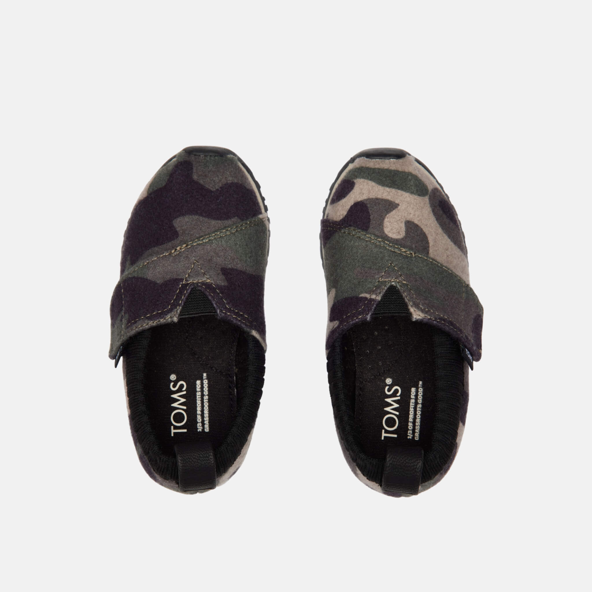 Toms Tiny Alpargata Resident Green