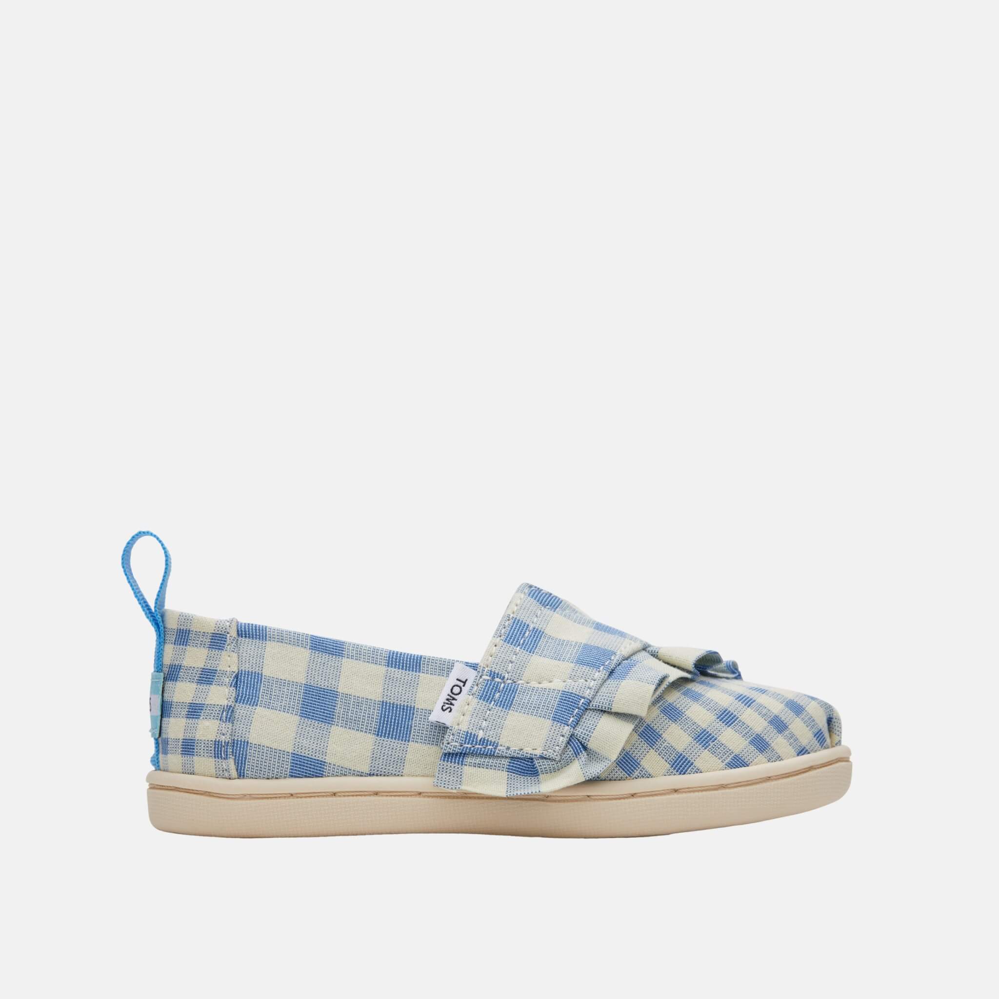 Toms Tiny Alpargata Blue