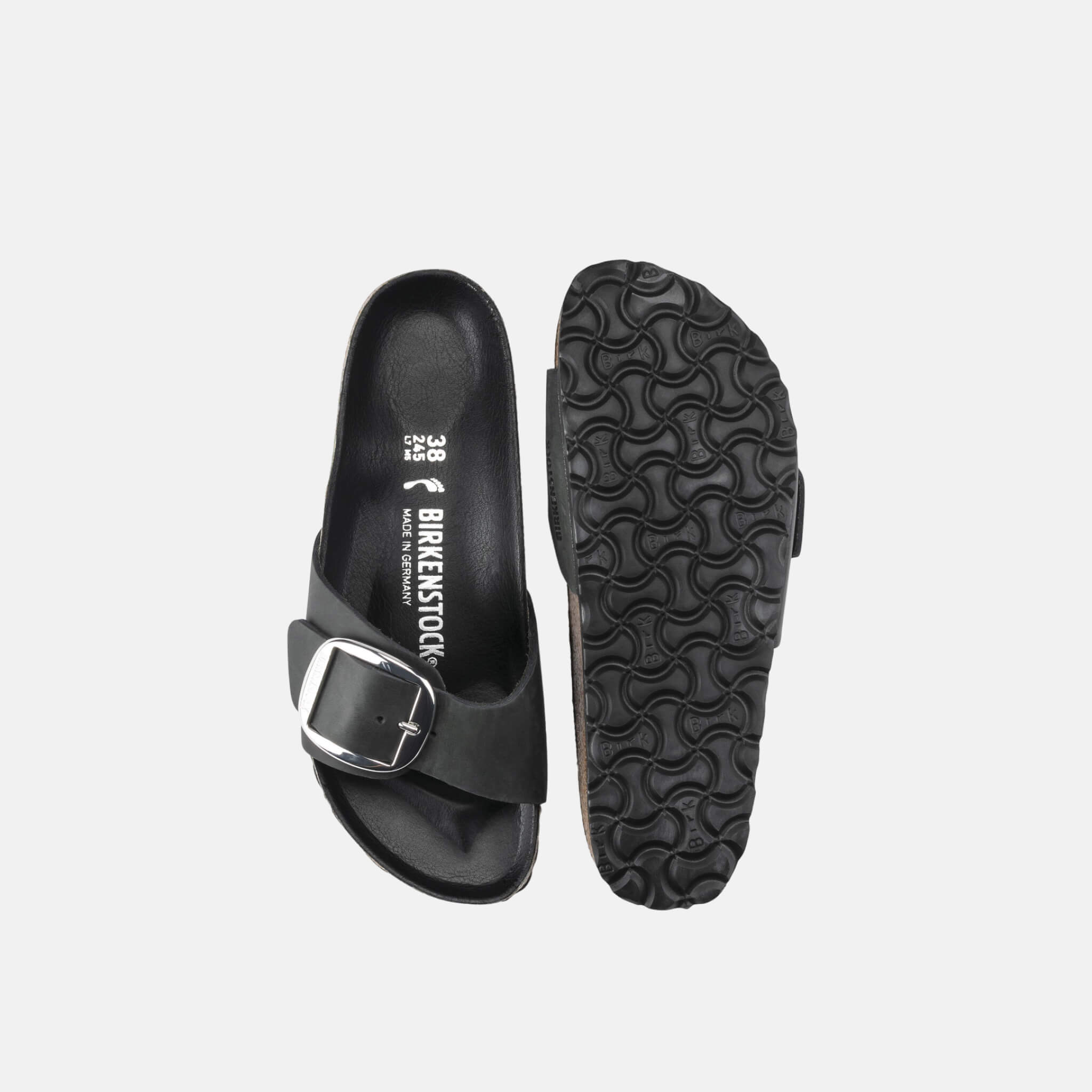 Birkenstock Madrid Big Buckle Oiled Leather
