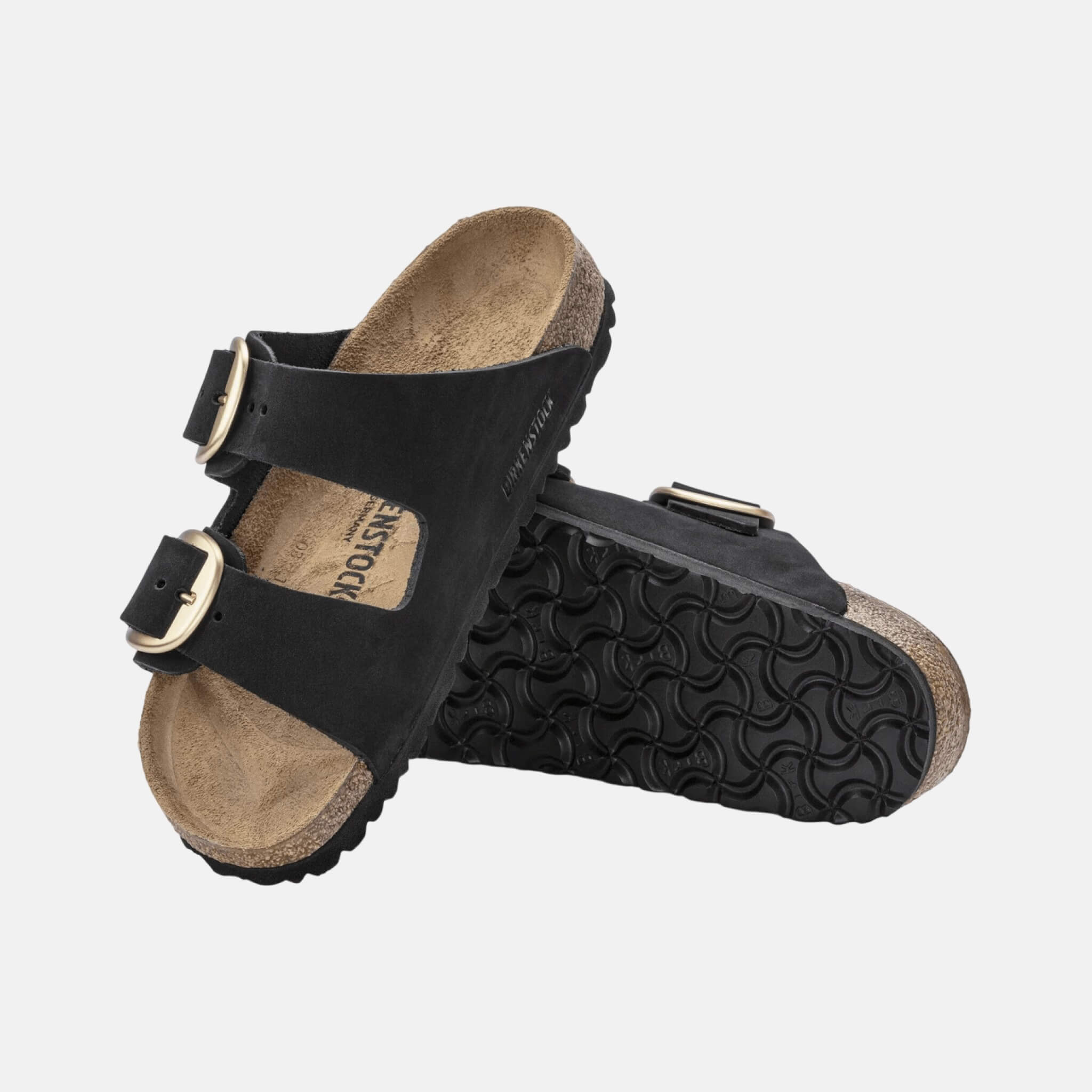 Birkenstock Arizona Big Buckle Nubuck Leather Regular