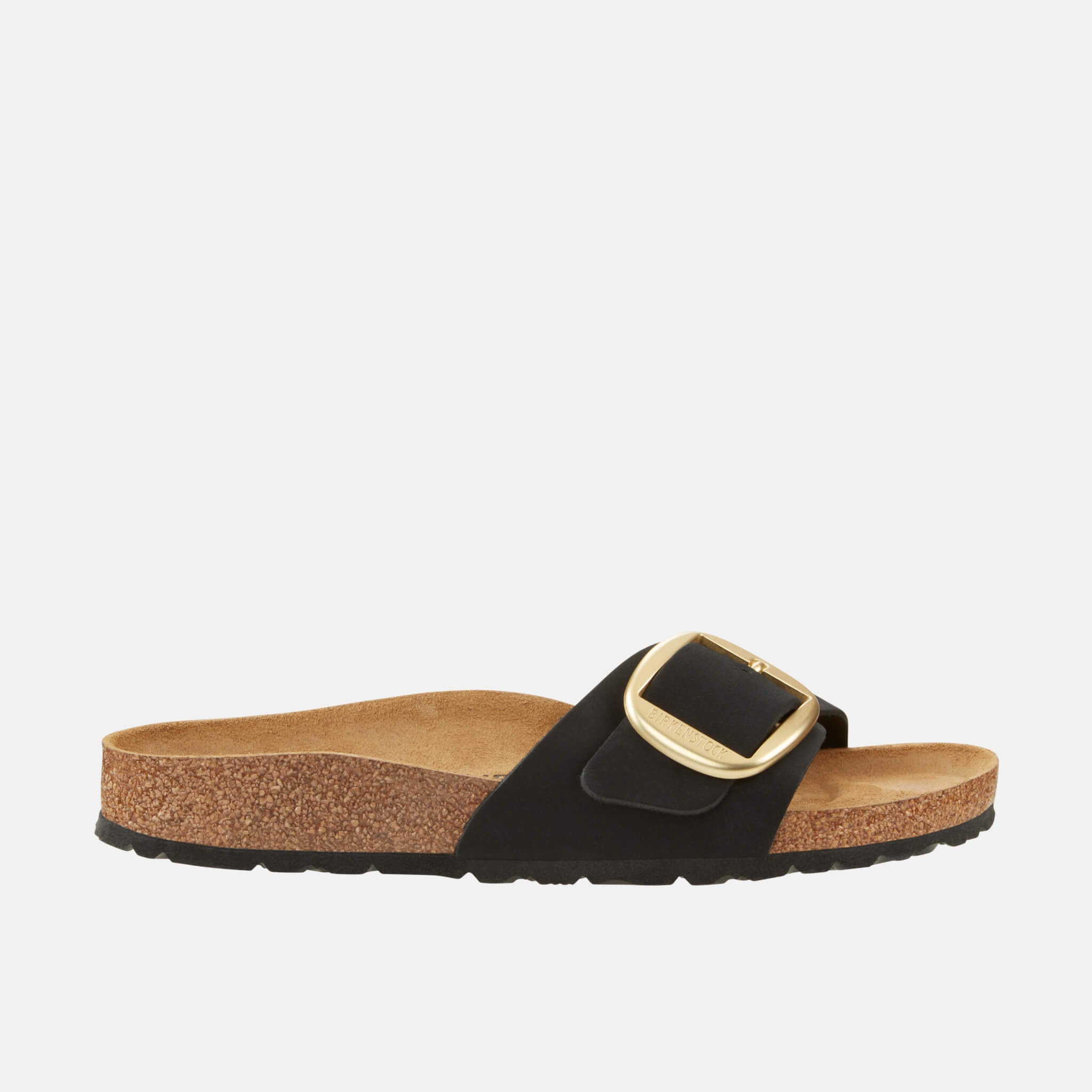 Birkenstock Madrid Big Buckle Nubuck Leather Narrow