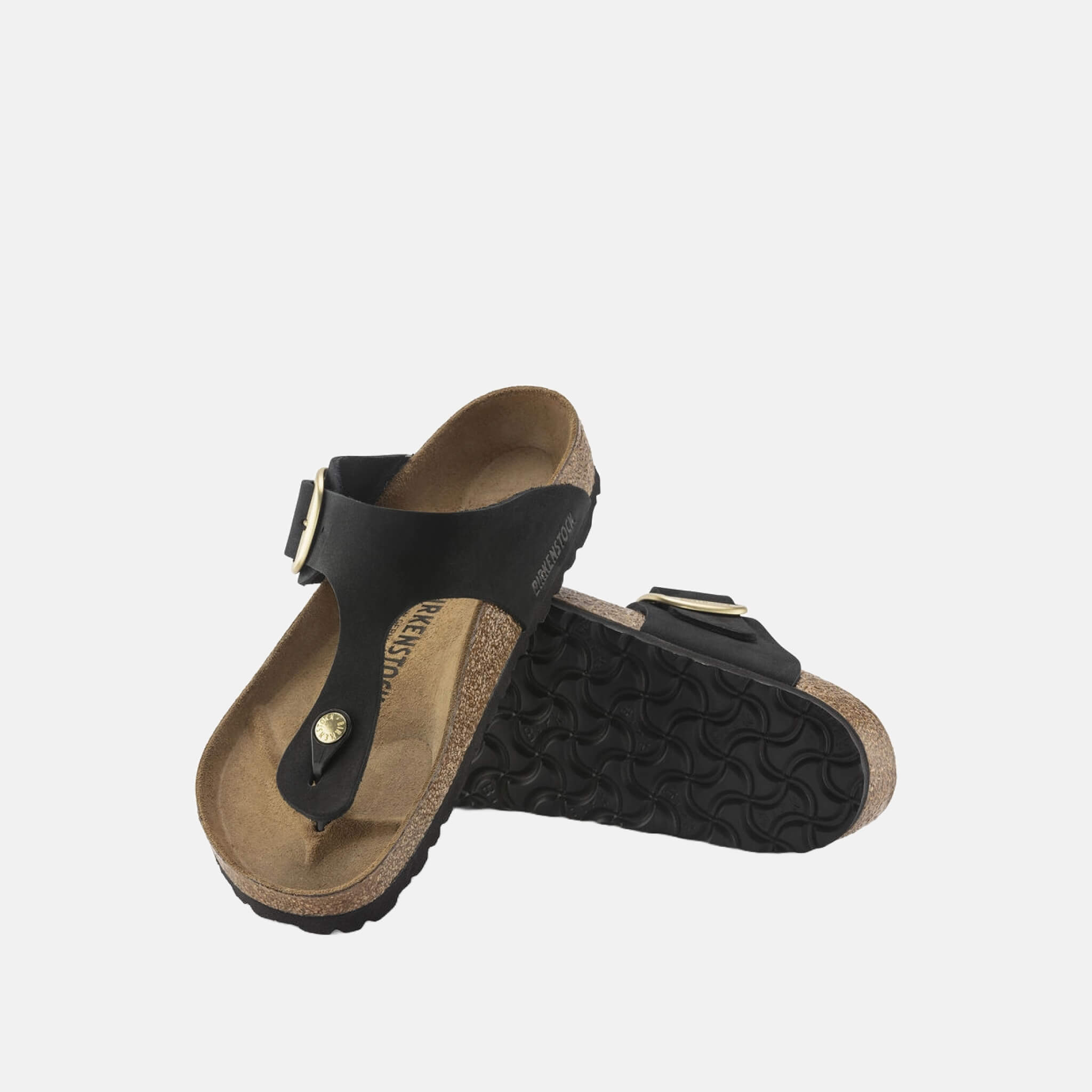 Birkenstock Gizeh Big Buckle Nubuck Leather Regular