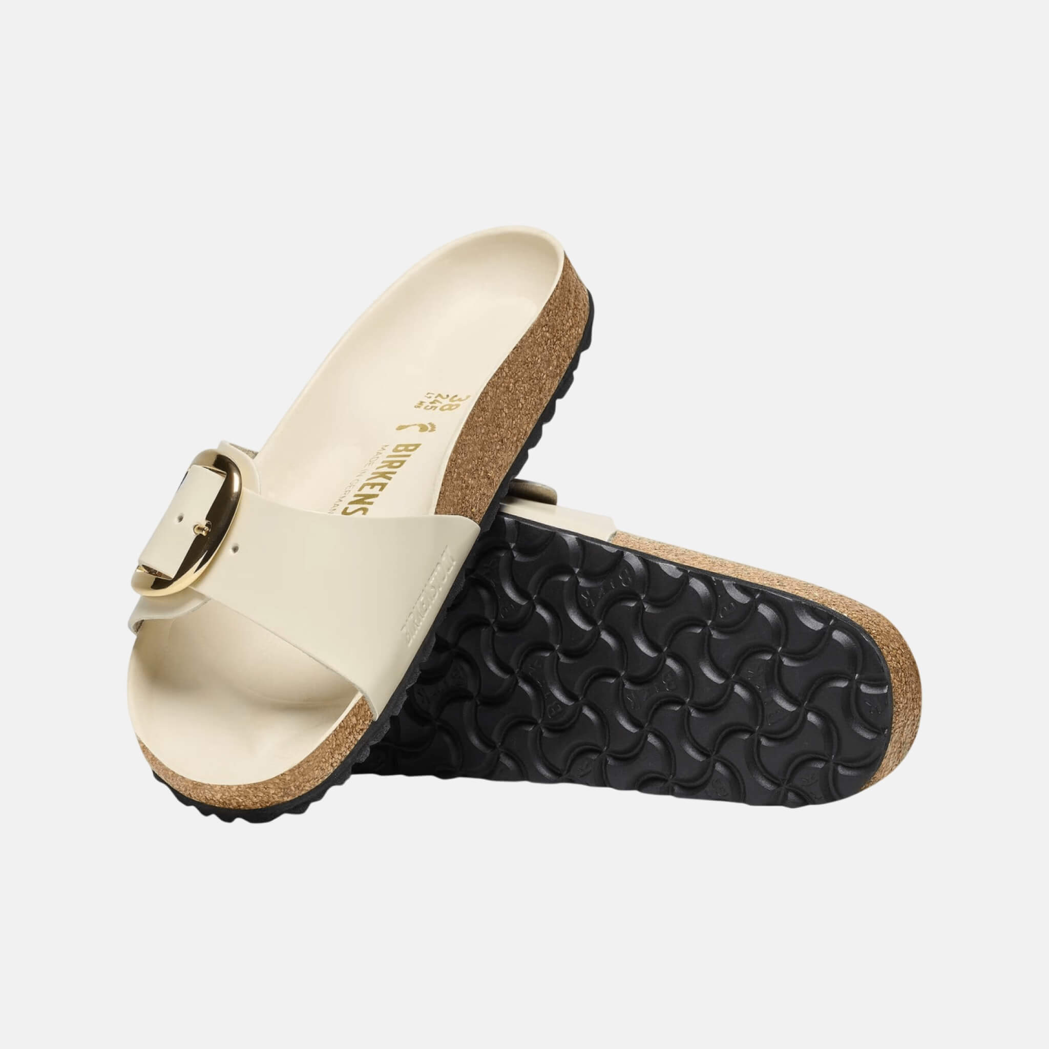 Birkenstock Madrid High Shine Big Buckle Regular