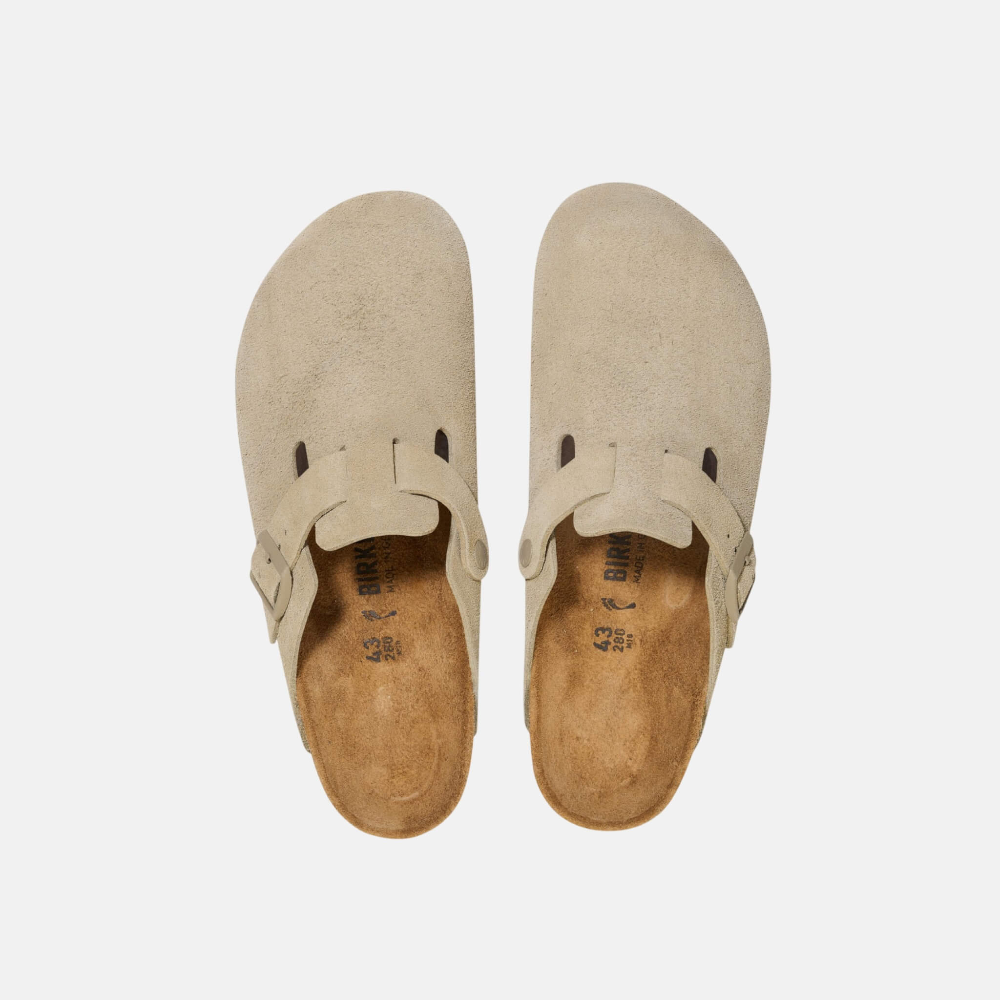 Birkenstock Boston Suede Leather Regular