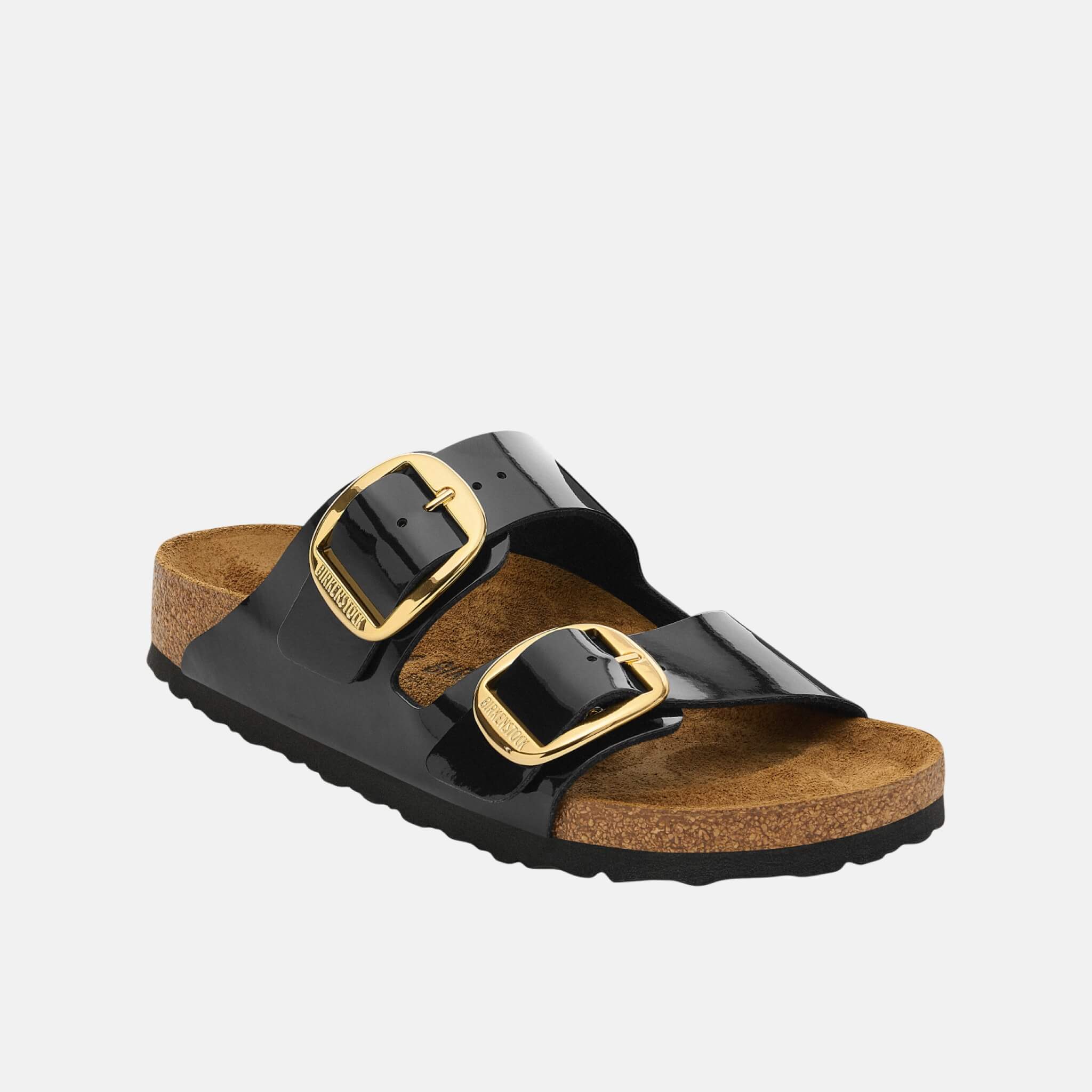 Birkenstock Arizona Big Buckle Birko-Flor Patent Regular