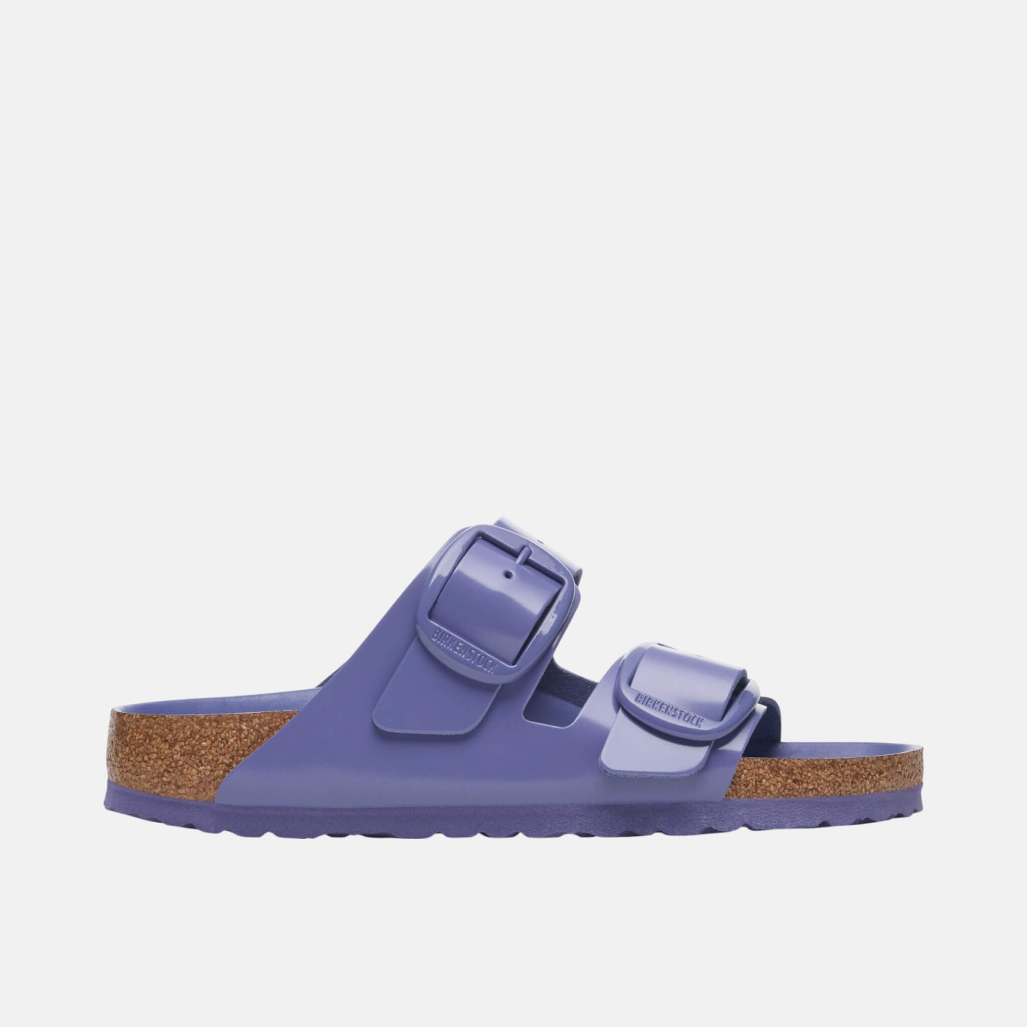 Birkenstock Arizona Big Buckle Natural Leather Patent Regular