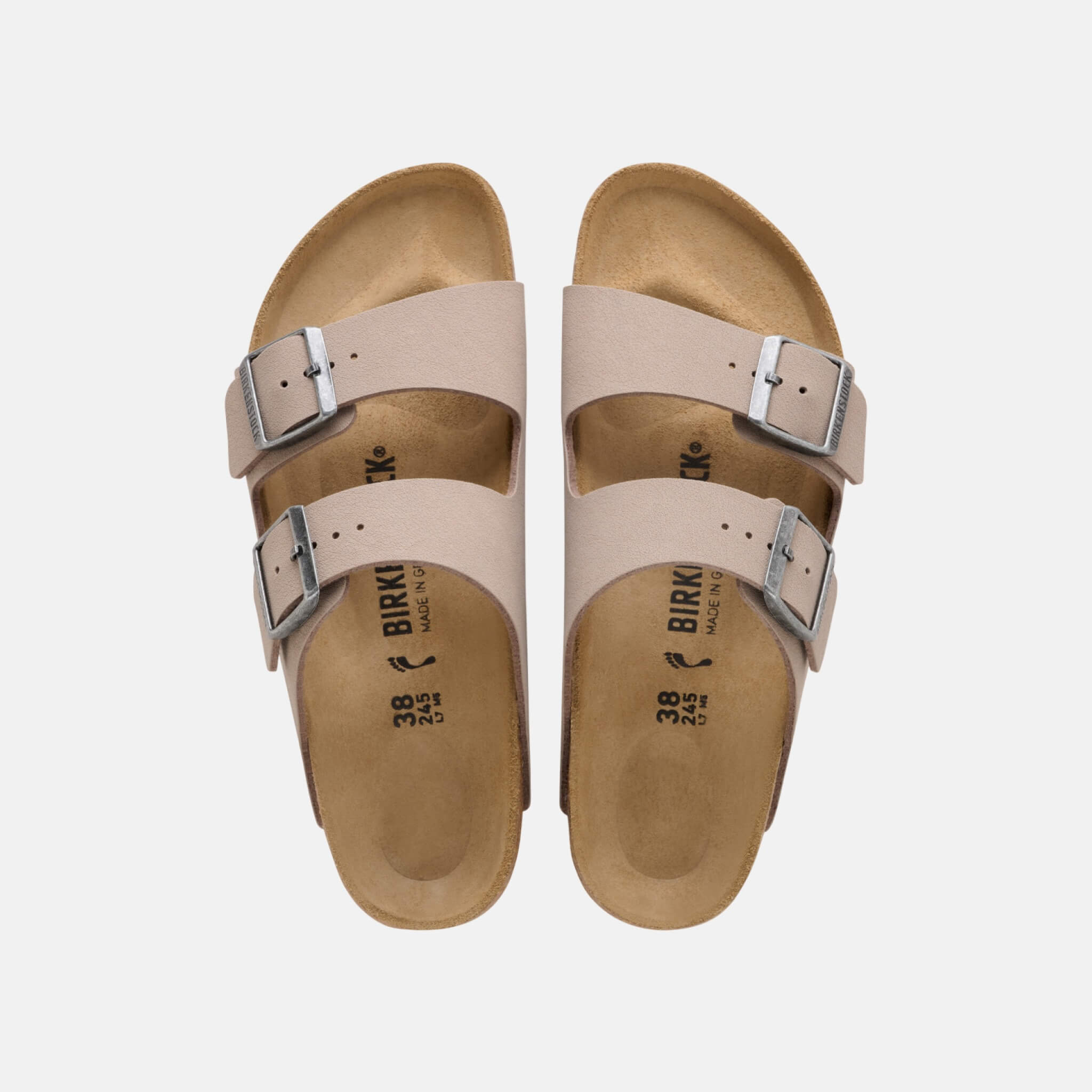 Birkenstock Arizona Birko-Flor Nubuk Regular
