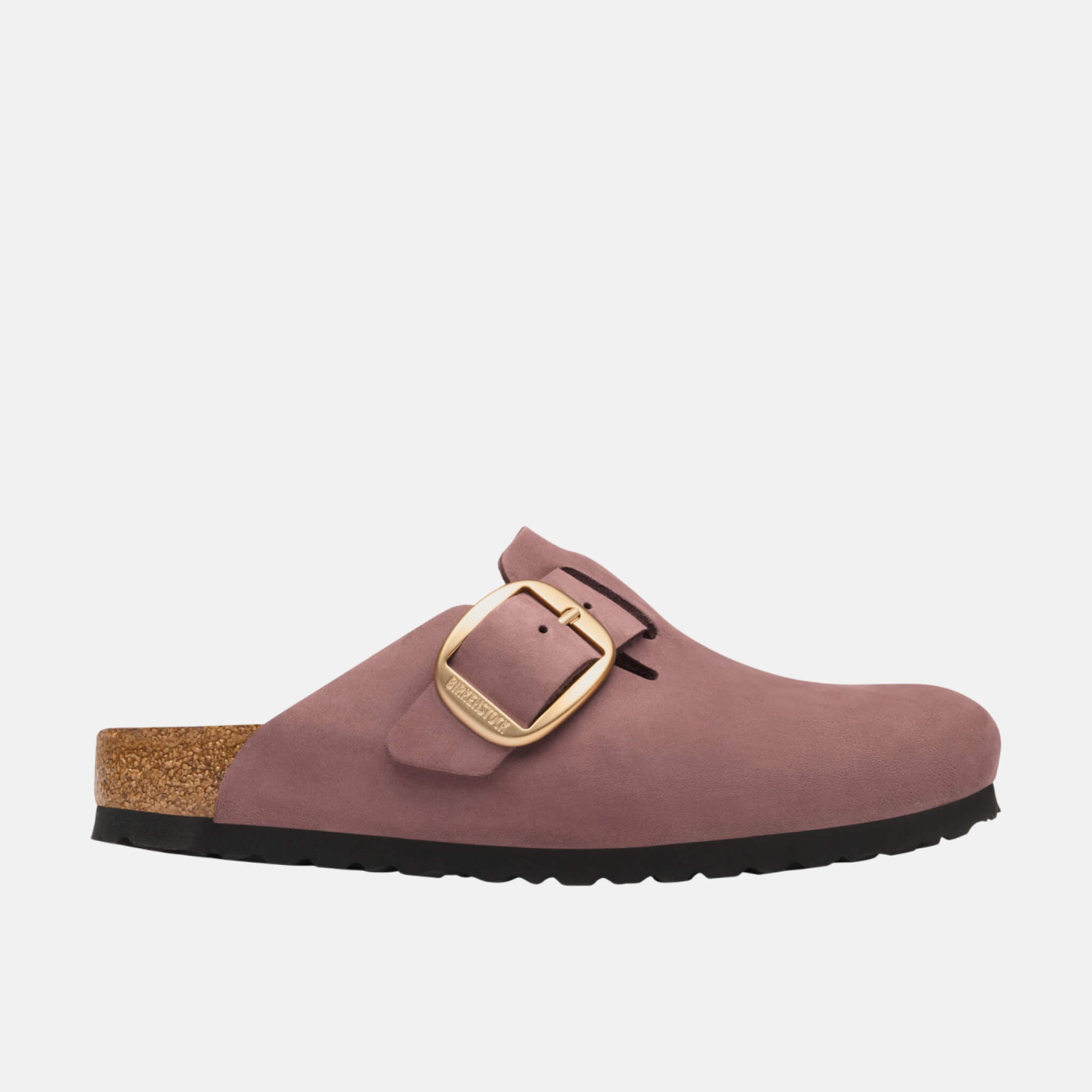Birkenstock Boston Big Buckle Nubuck Leather Regular