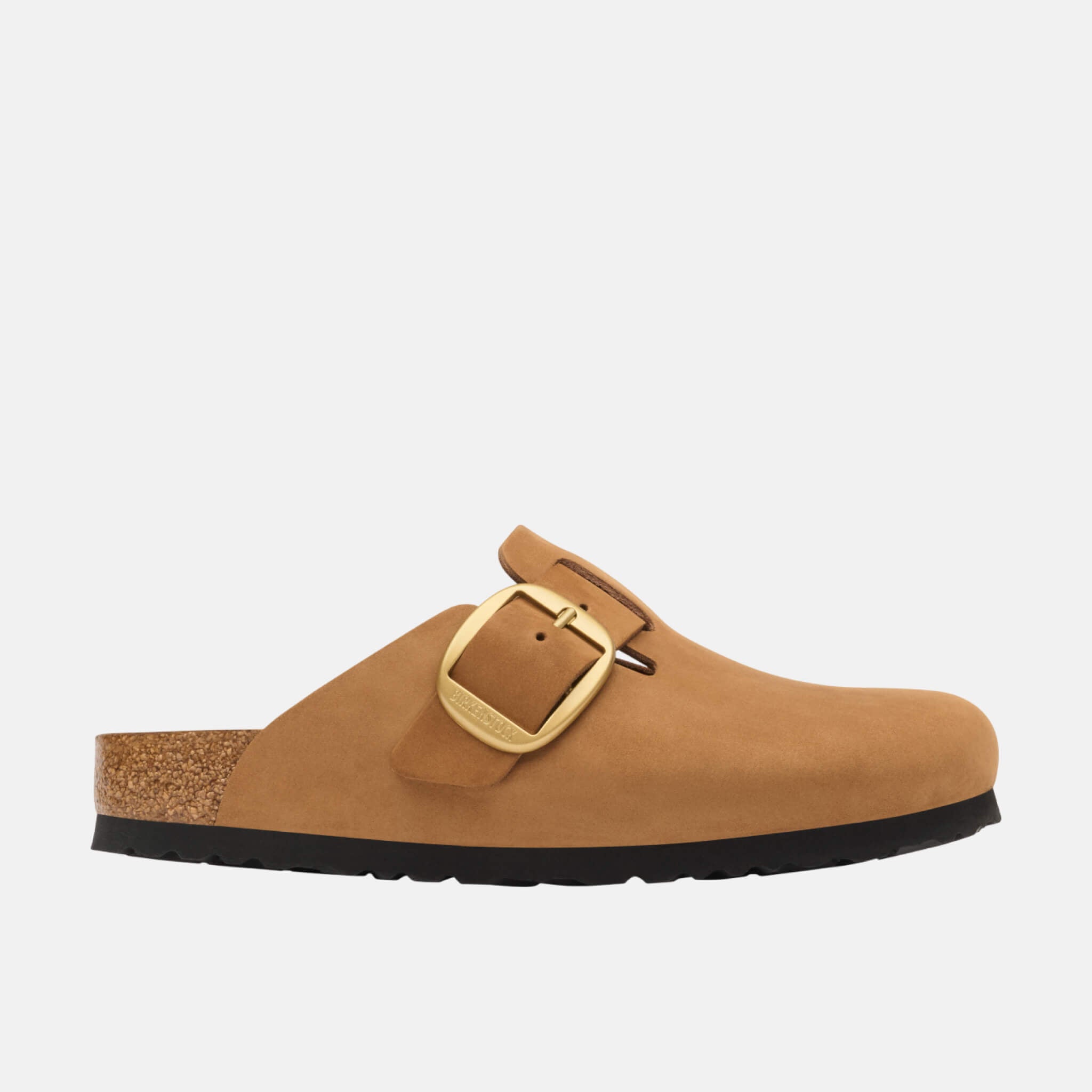 Birkenstock Boston Big Buckle Nubuck Leather Regular