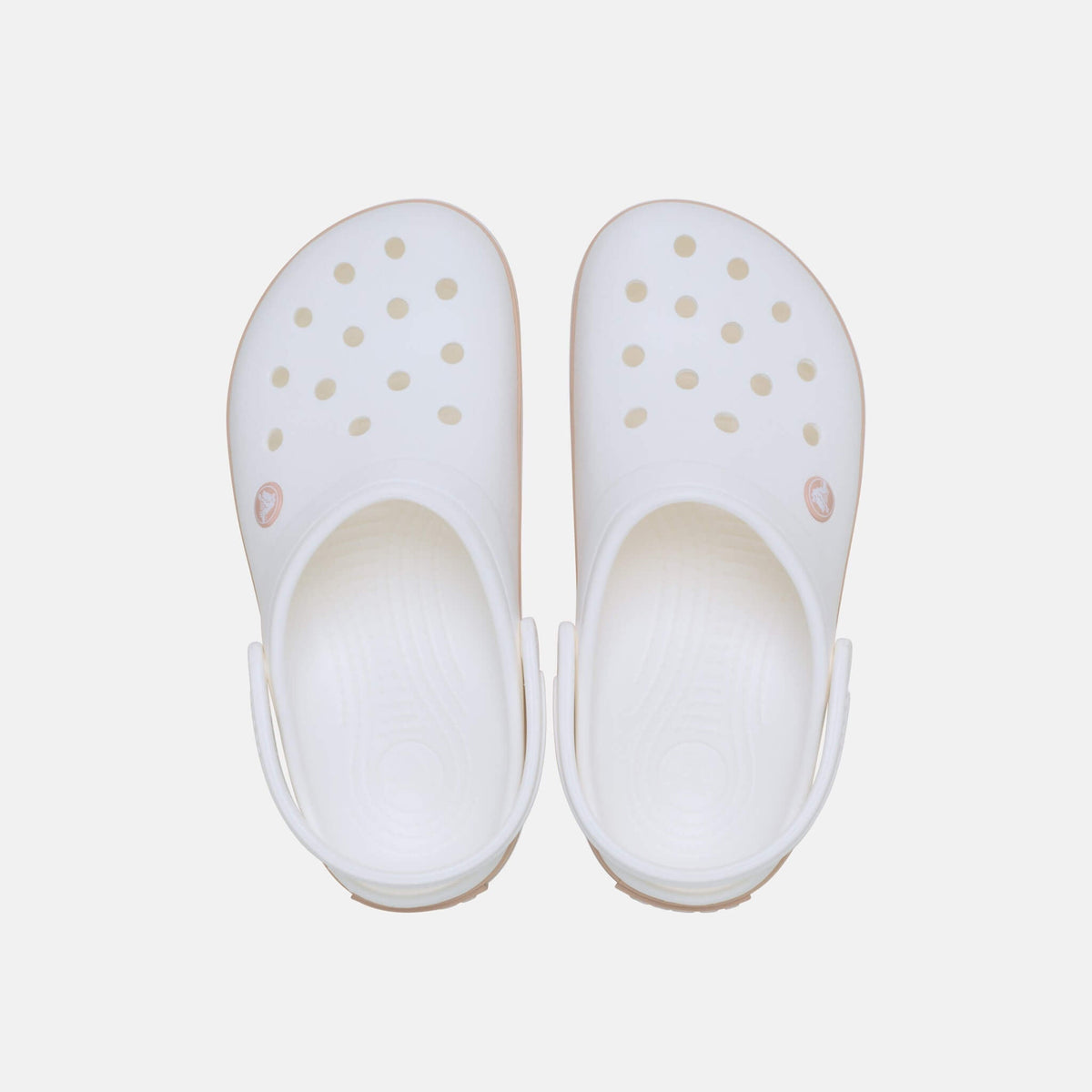 Crocs Crocband White/Pink Caramel