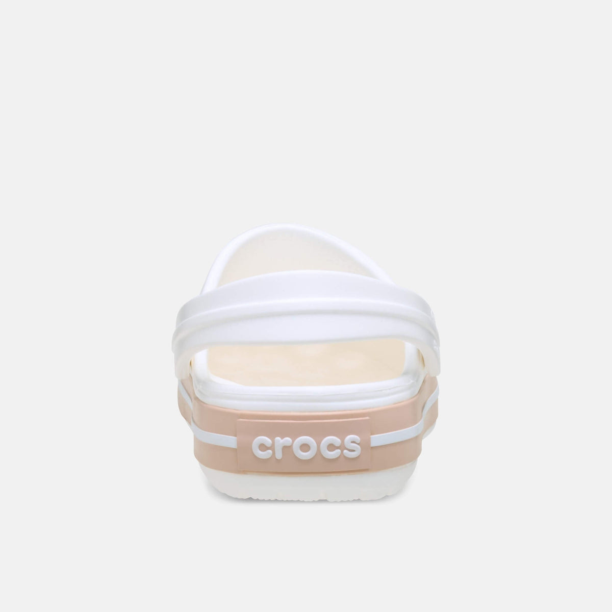 Crocs Crocband White/Pink Caramel