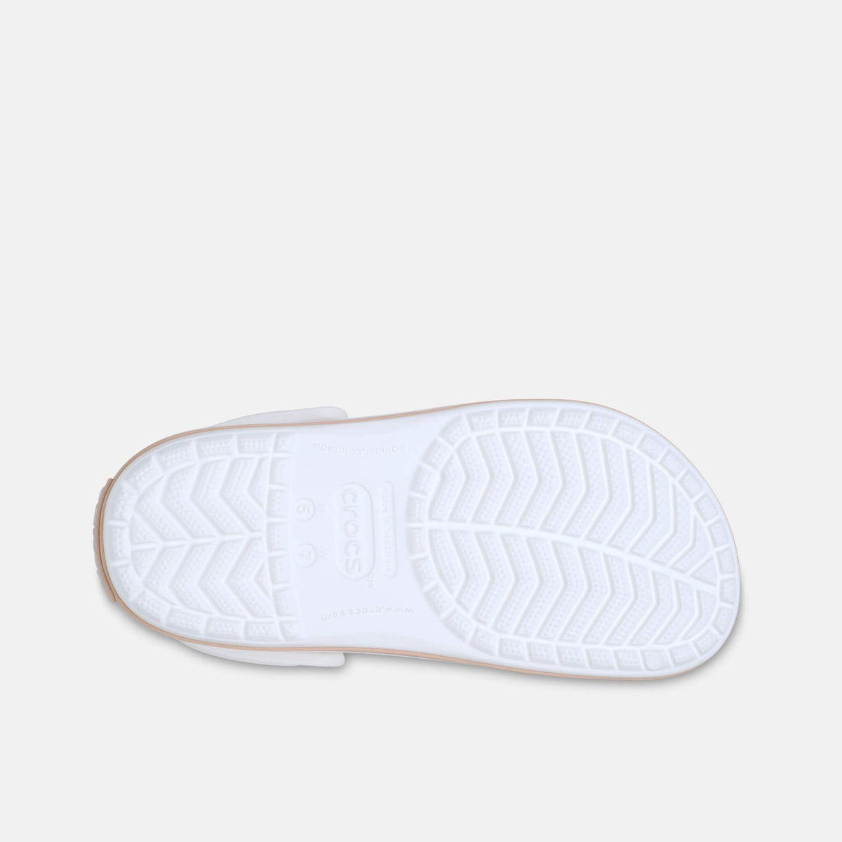 Crocs Crocband White/Pink Caramel