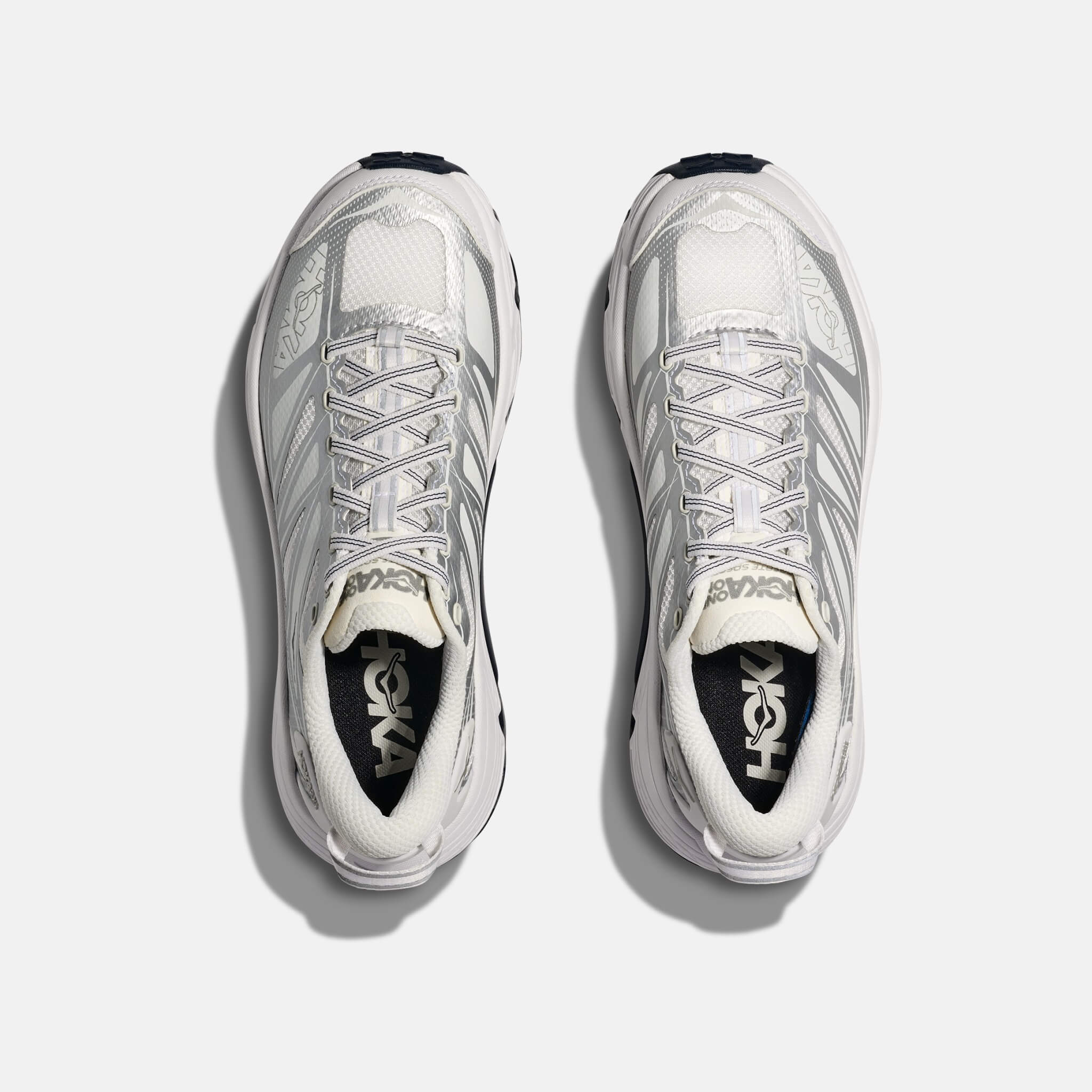 Hoka Mafate Speed 2 White Silver