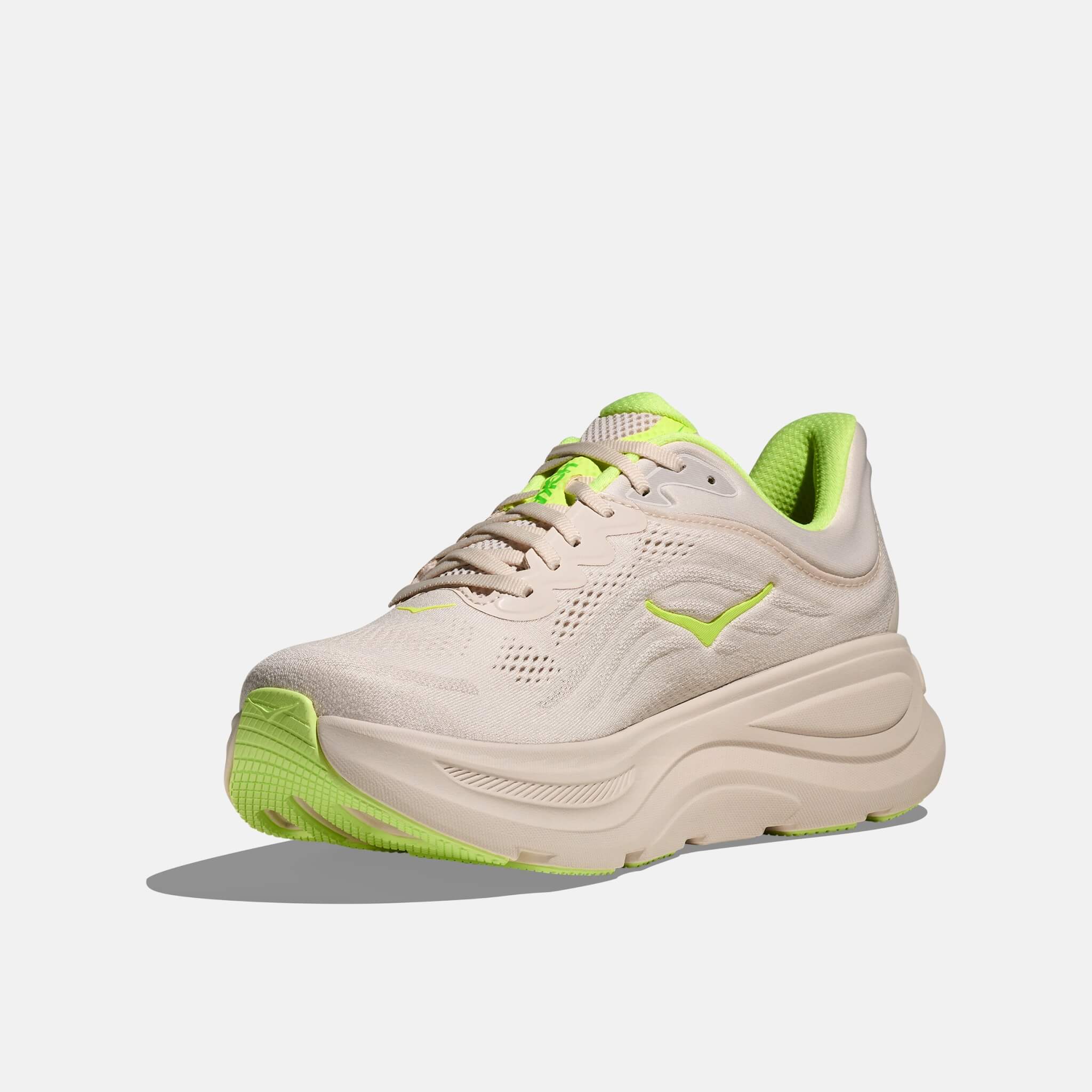 Hoka Bondi 9 Grout/Neon Yuzu