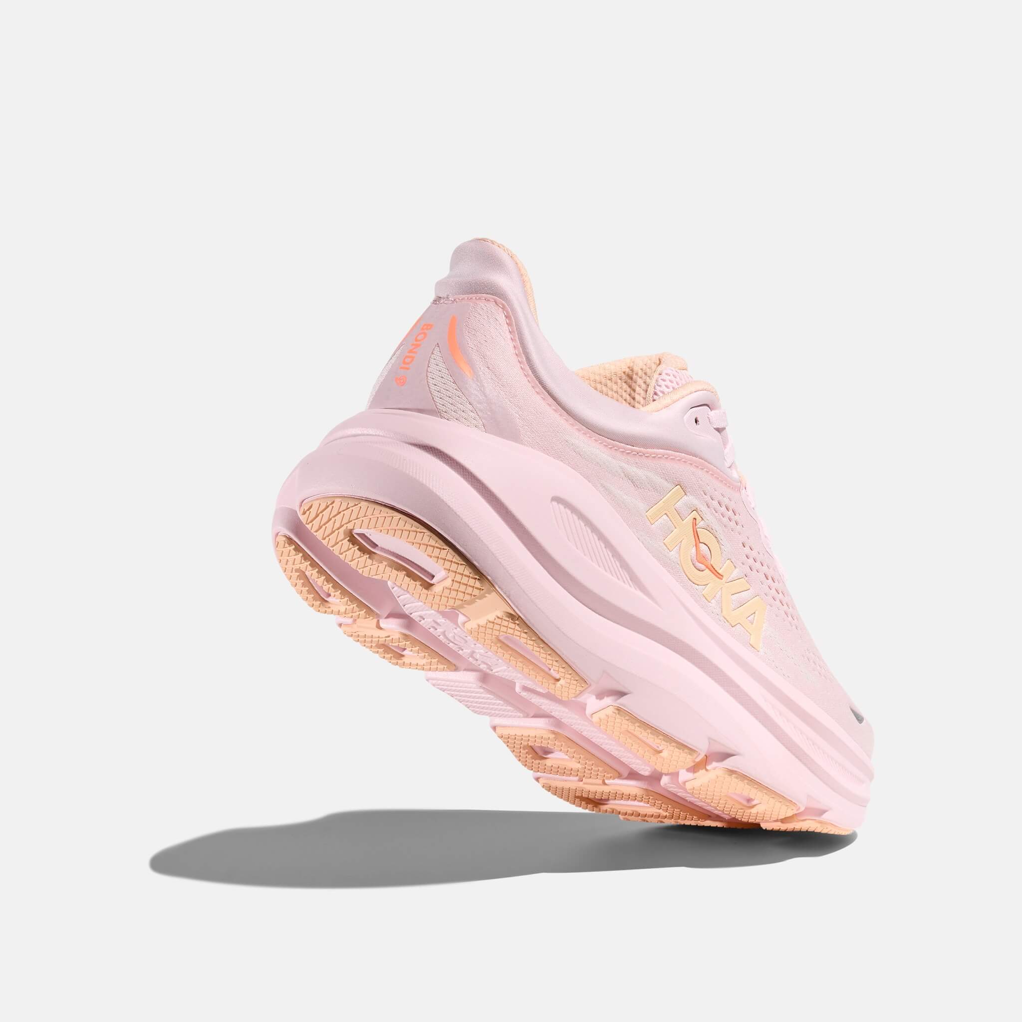 Hoka Bondi 9 Lilac Creme/Tangerine Glow