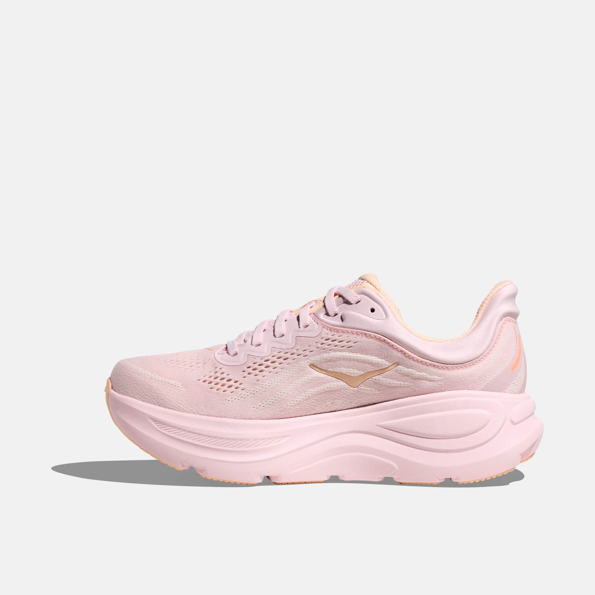 Hoka Bondi 9 Lilac Creme/Tangerine Glow