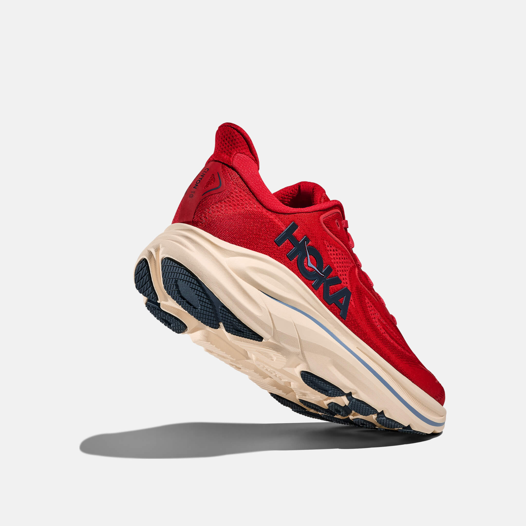 Hoka Clifton 10 Vermillion/Varsity Navy