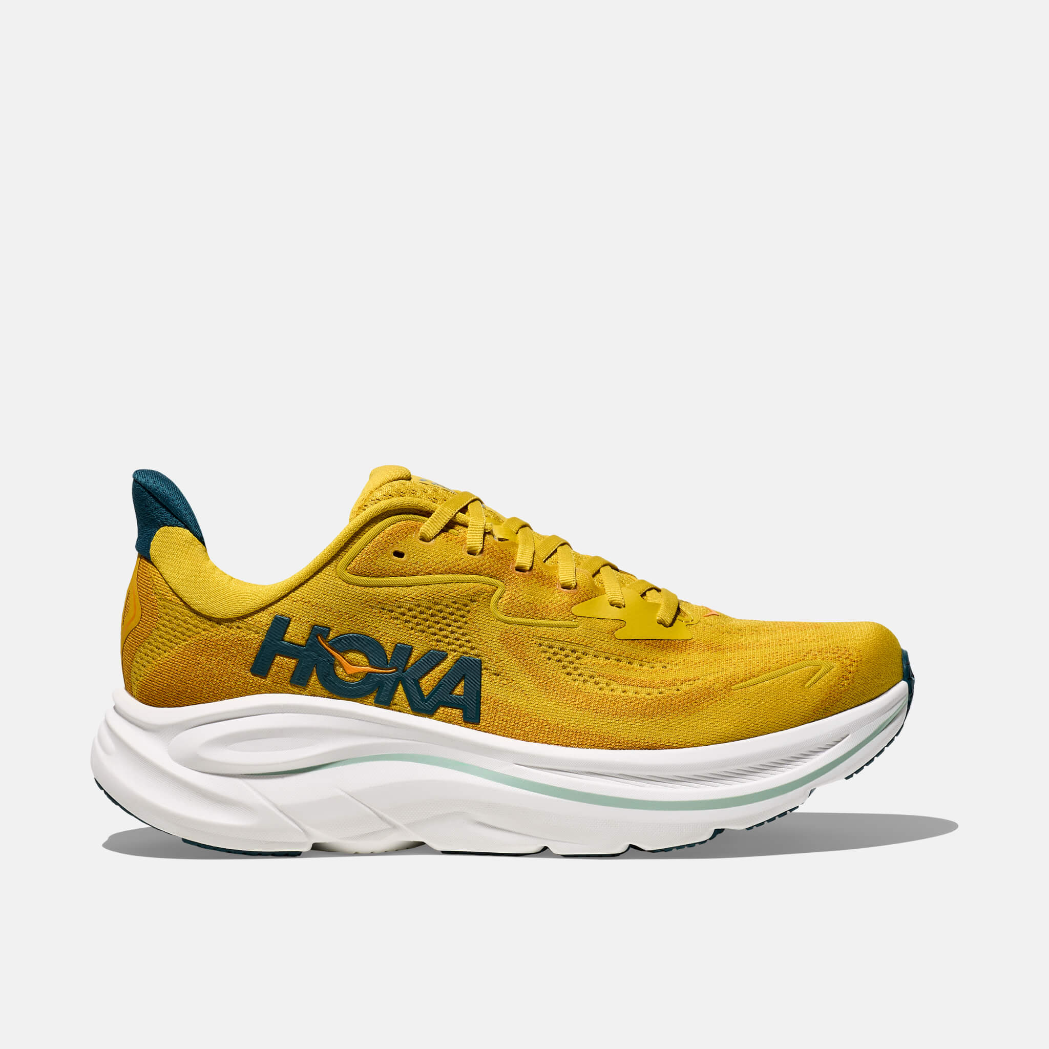 Hoka Clifton 10 Yellow Gold/Tidal Wave