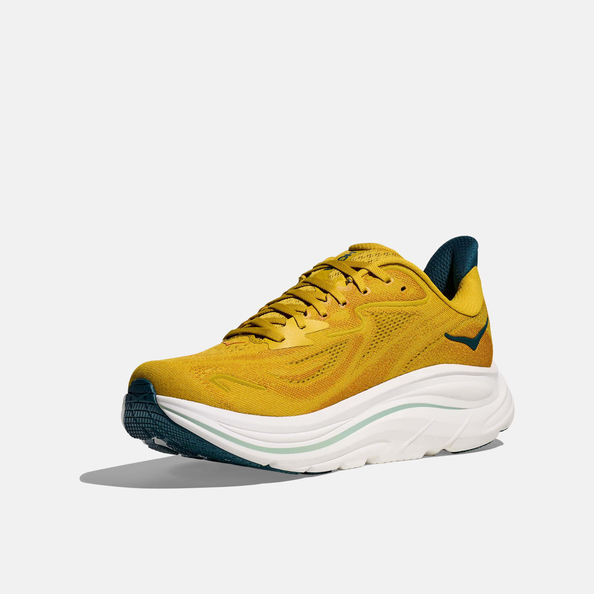 Hoka Clifton 10 Yellow Gold/Tidal Wave