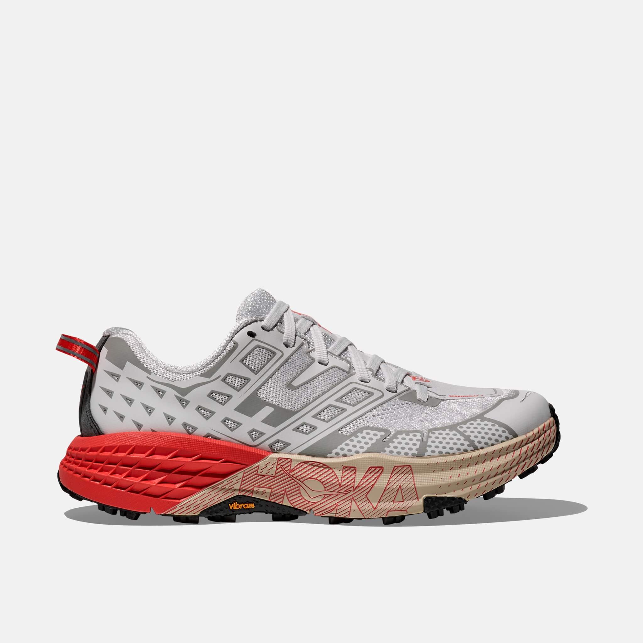 Hoka Speedgoat 2 White/Tomato