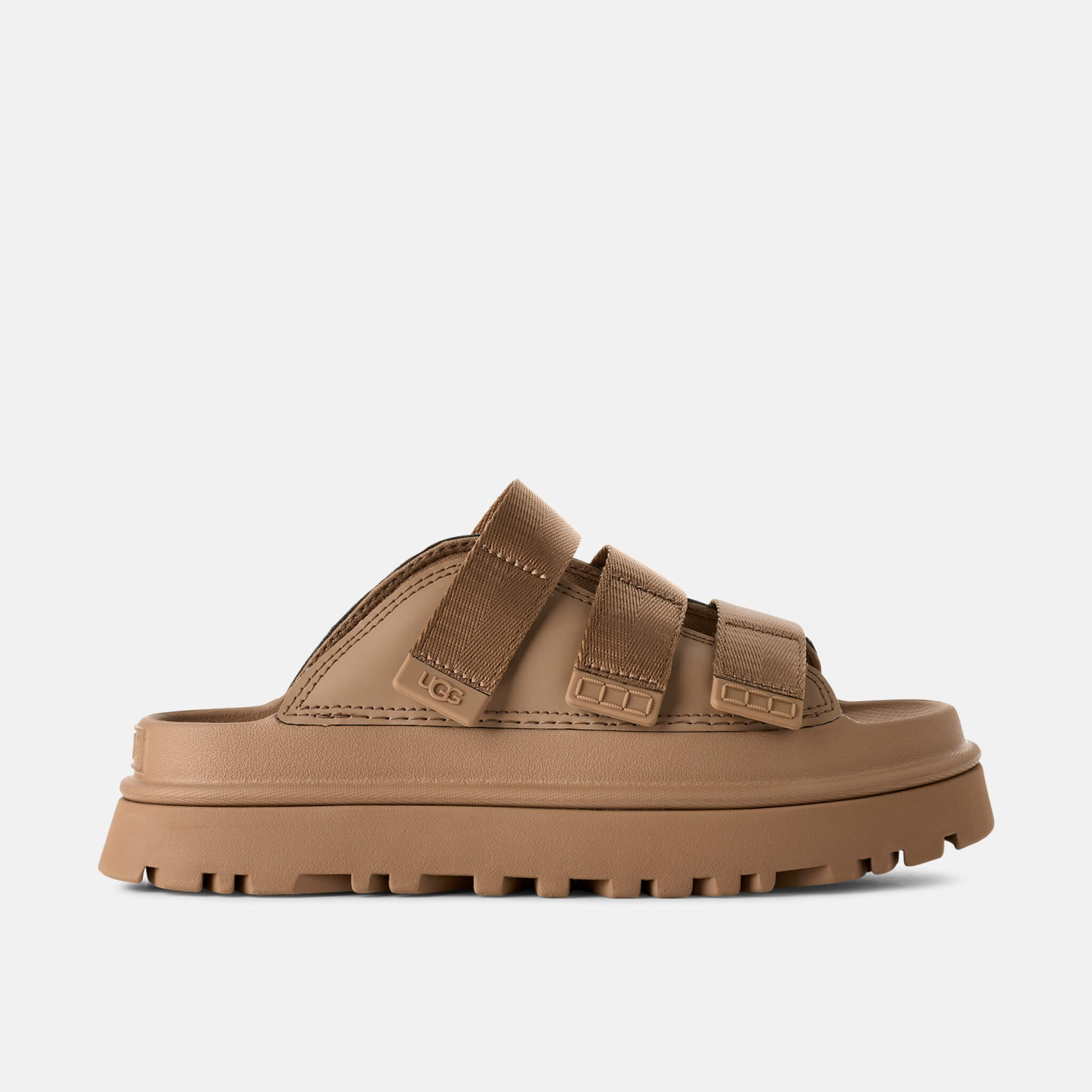 Ugg GoldenGlow Slide Dark Sand