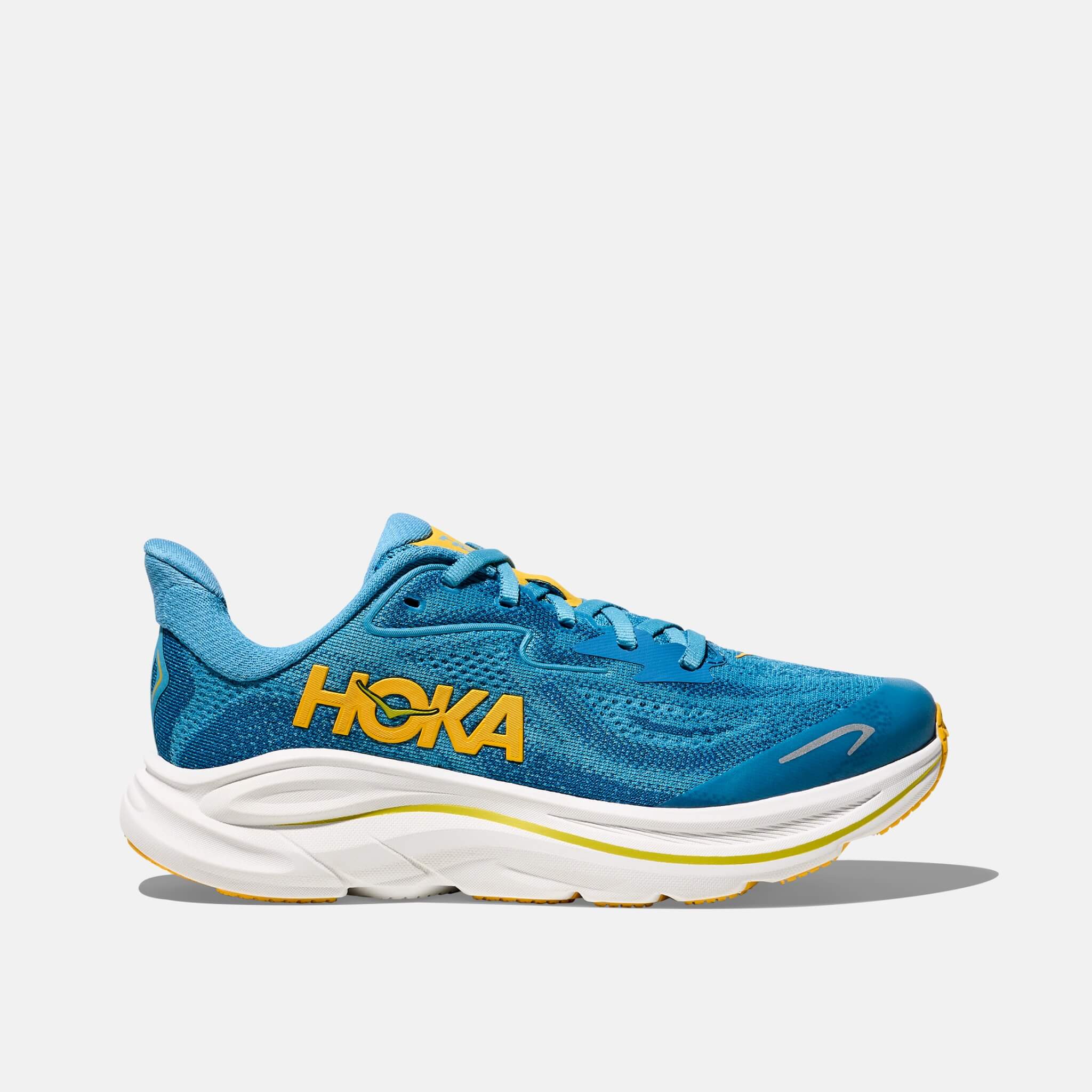Hoka Clifton 10 Big Kids Alpine Blue/Foggy Night