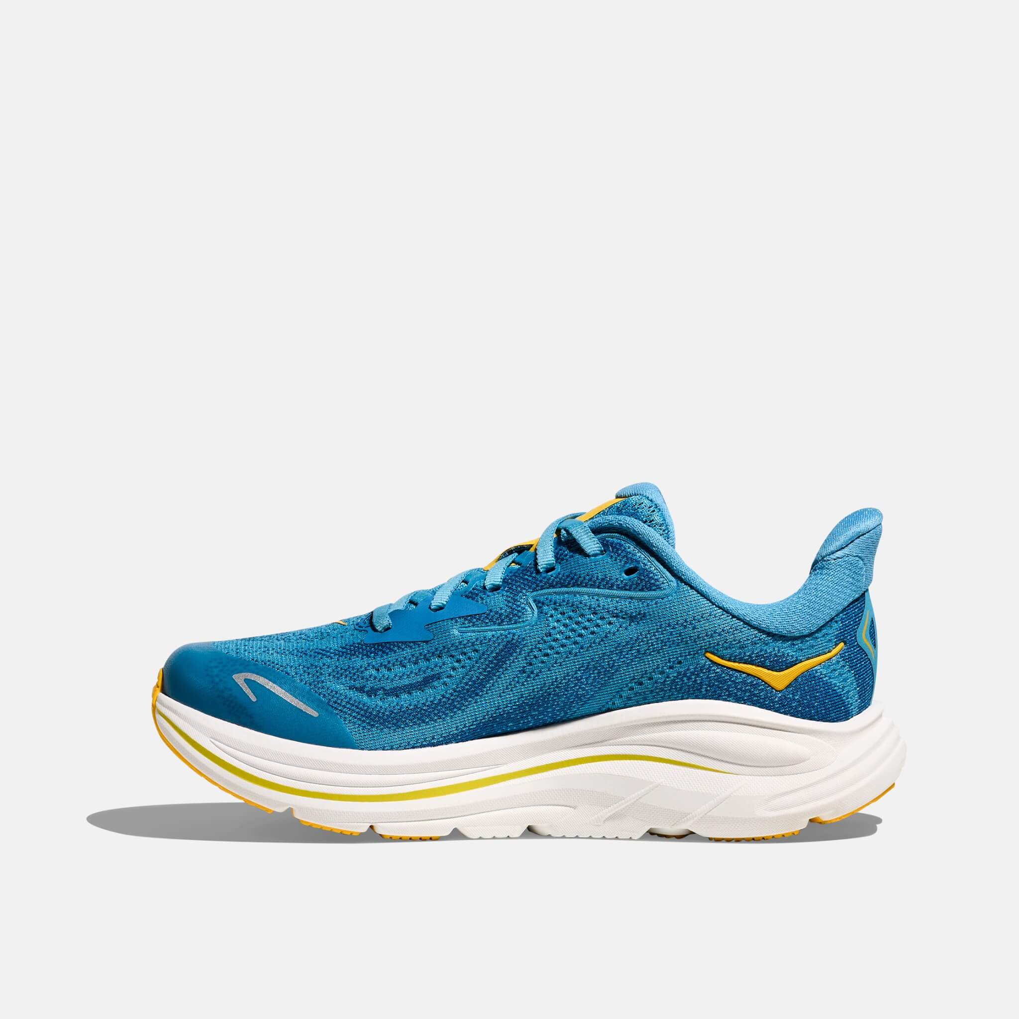 Hoka Clifton 10 Big Kids Alpine Blue/Foggy Night