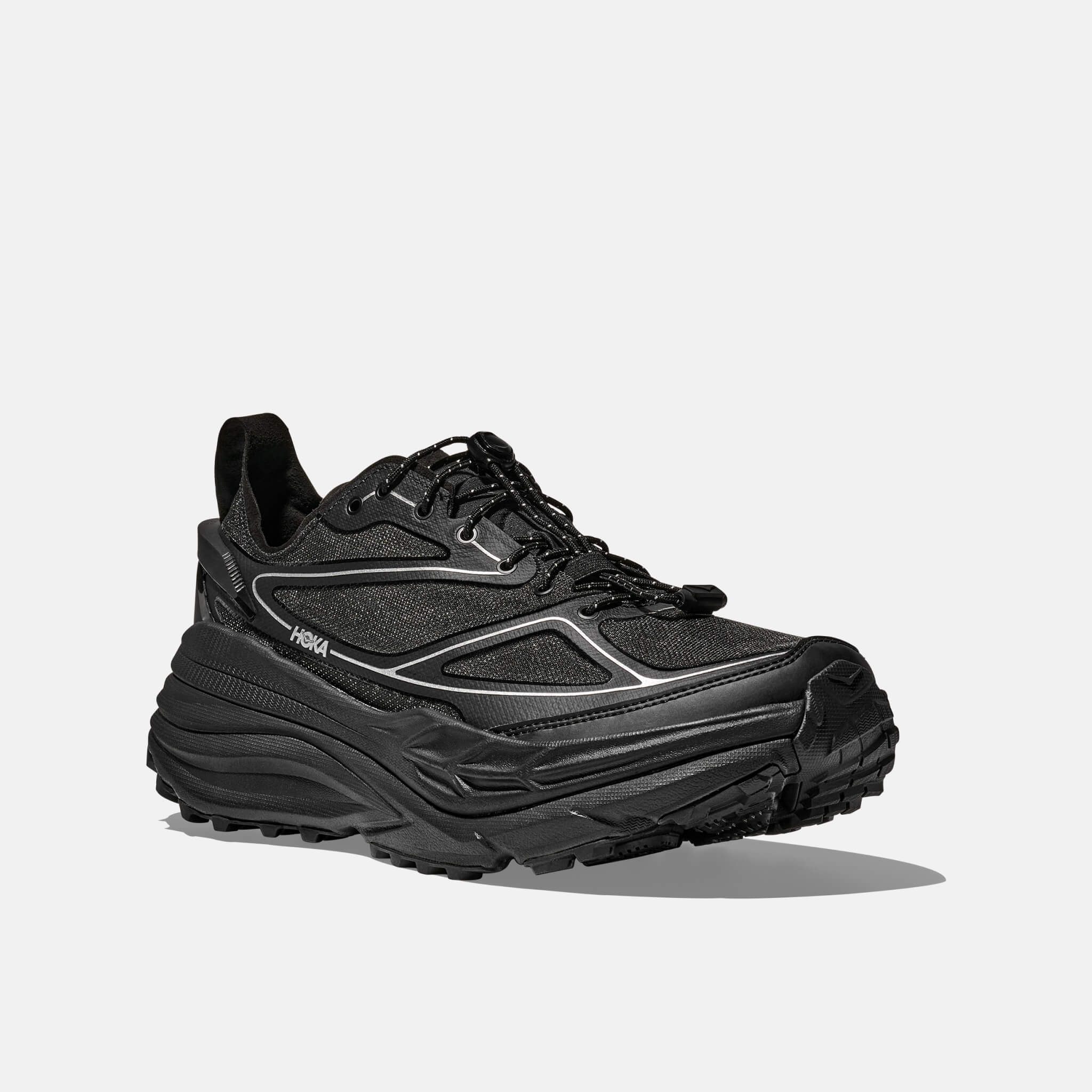 Hoka Stinson One7 Black/Silver