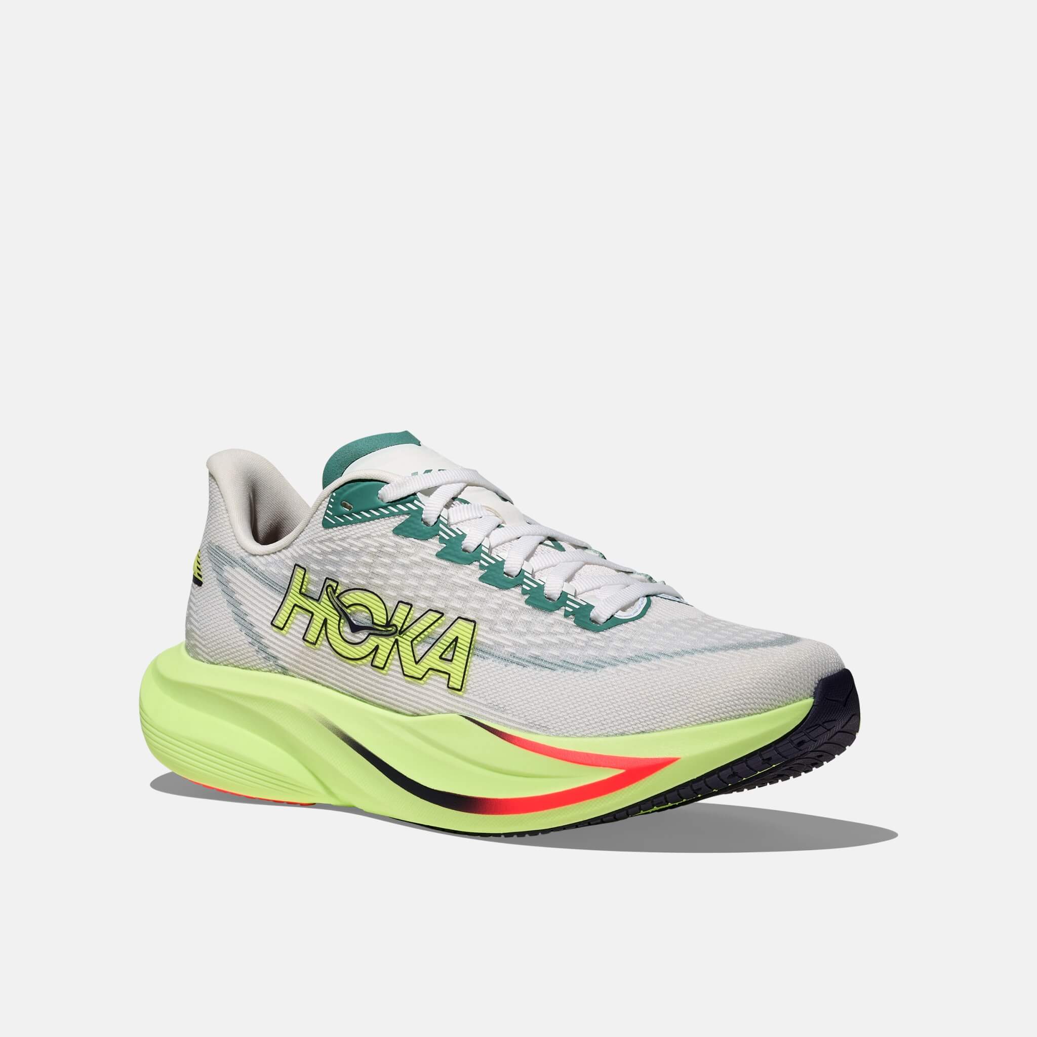 Hoka Mach 7 Frost/Neon Yuzu