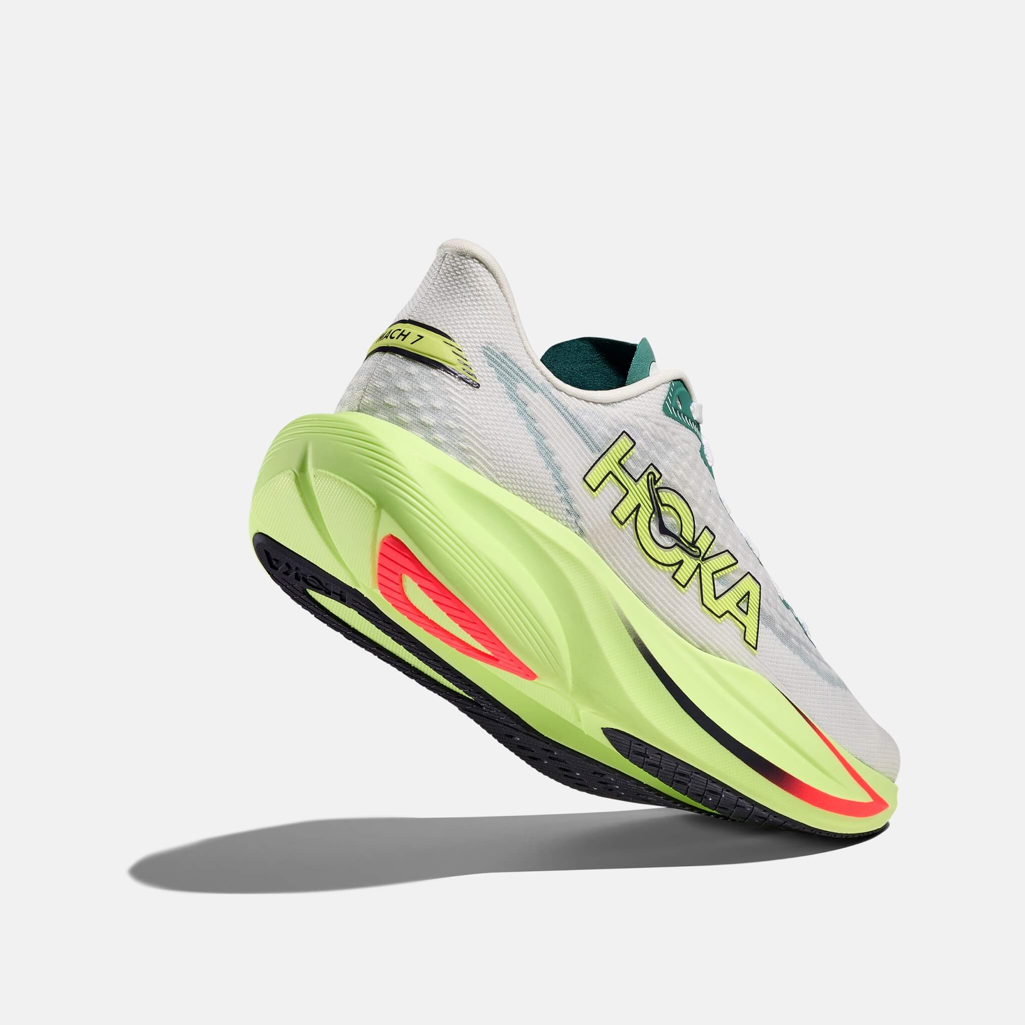 Hoka Mach 7 Frost/Neon Yuzu