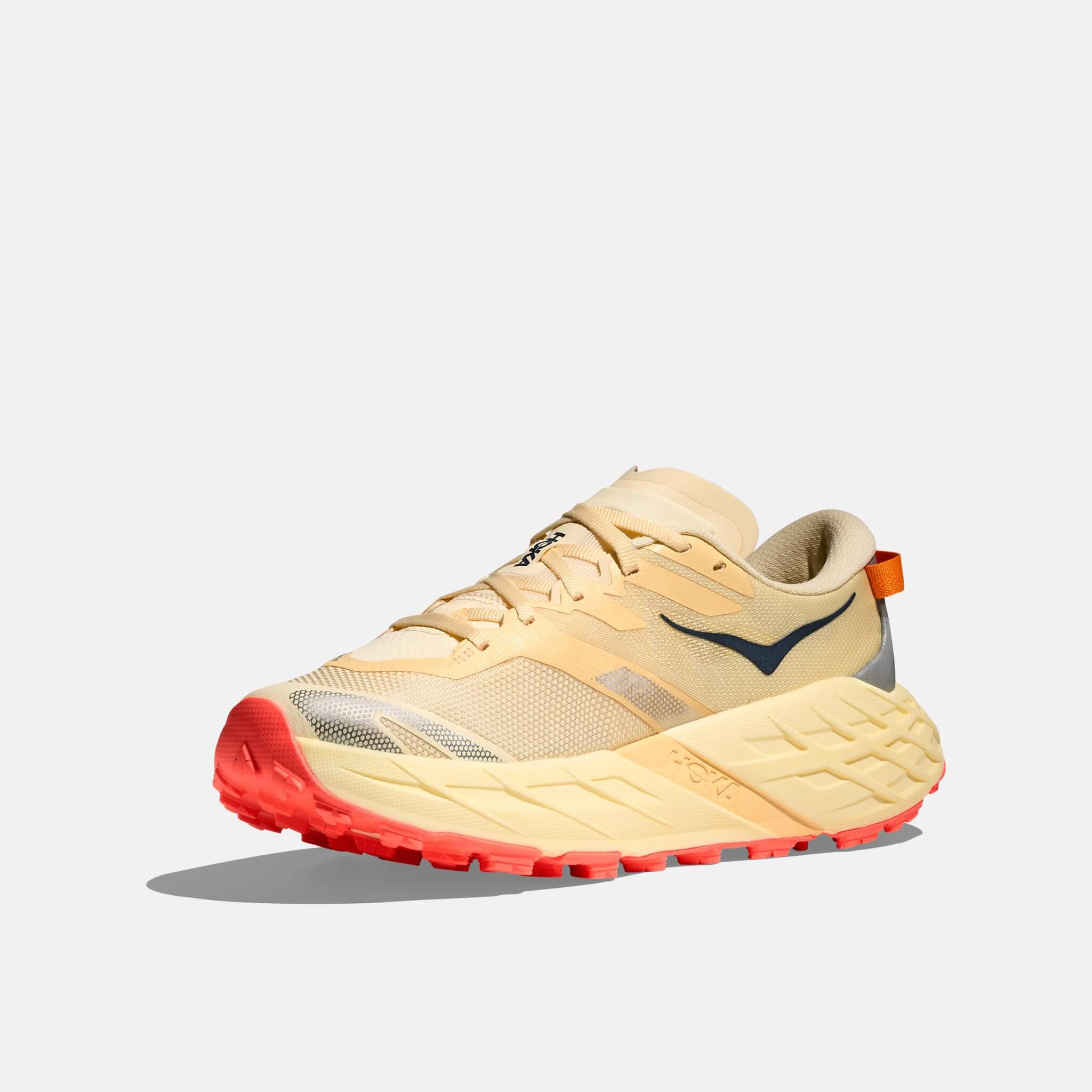 Hoka Speedgoat 7 Vintage Yellow/Neon Flame