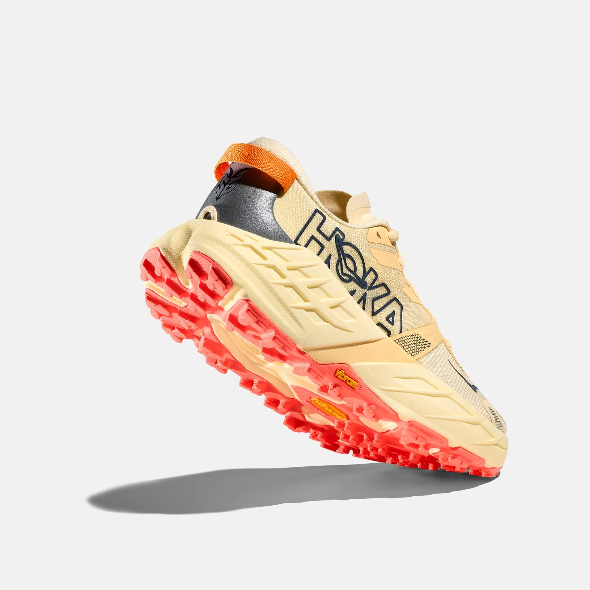 Hoka Speedgoat 7 Vintage Yellow/Neon Flame