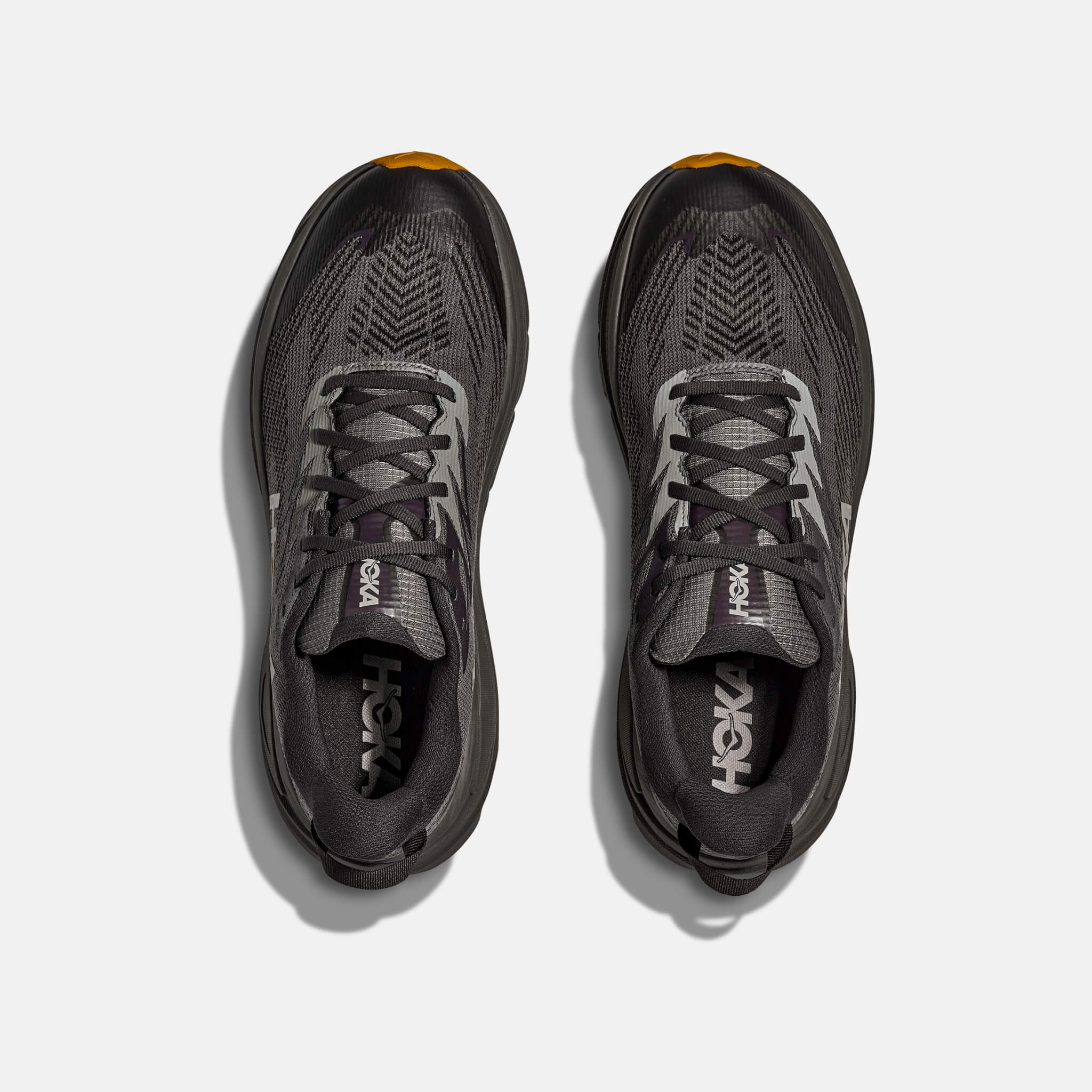 Hoka Challenger 8 GTX Asphalt Grey/Varsity Yellow