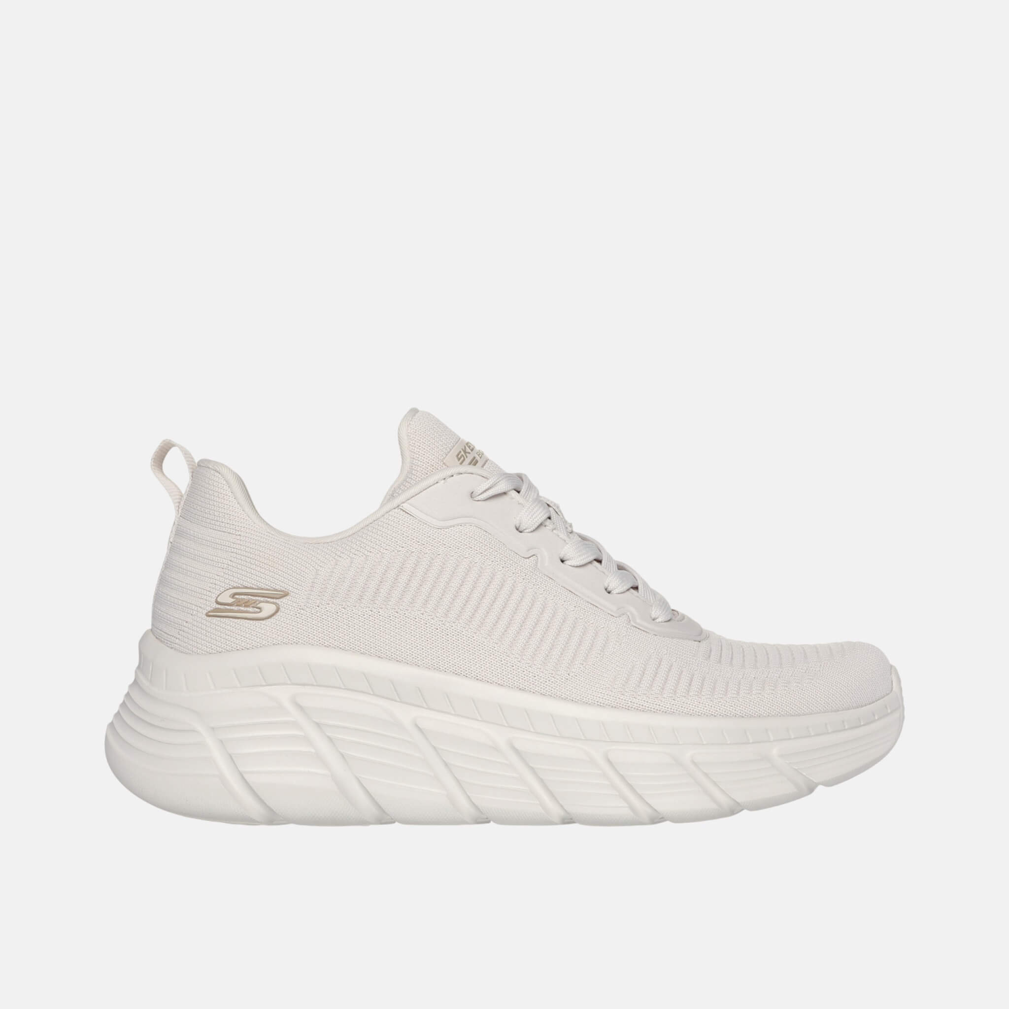 Skechers Bobs Sport B Flex Hi Flying Hi Off White