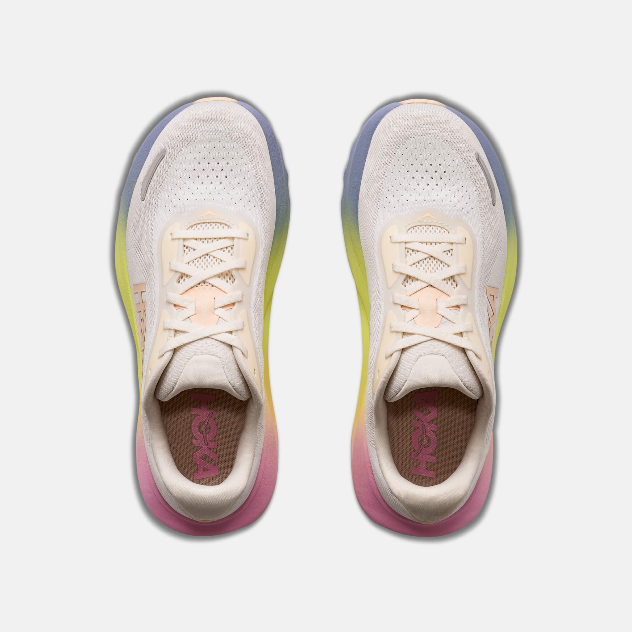 Hoka Rincon 5 Alabaster/Tangerine Glow