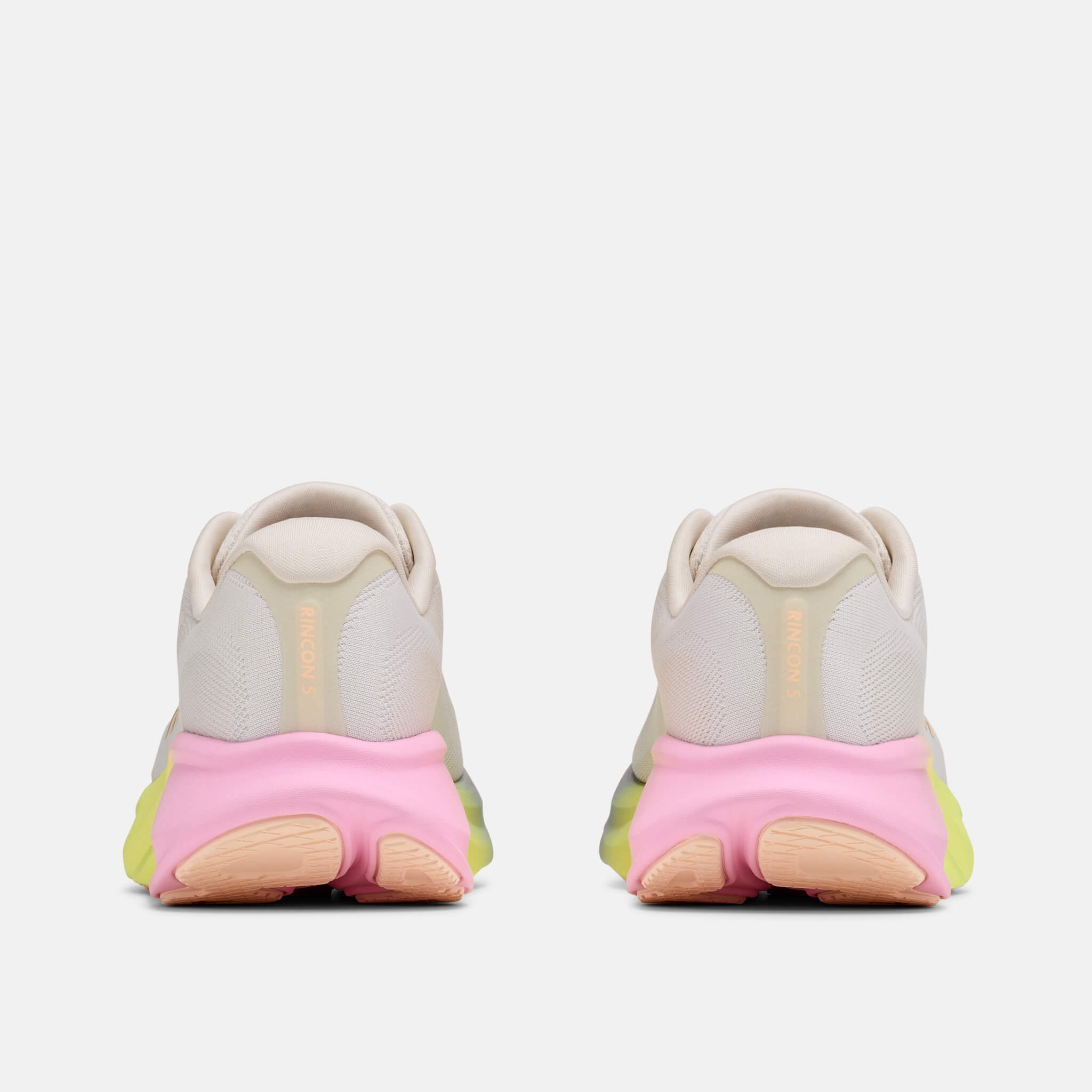 Hoka Rincon 5 Alabaster/Tangerine Glow