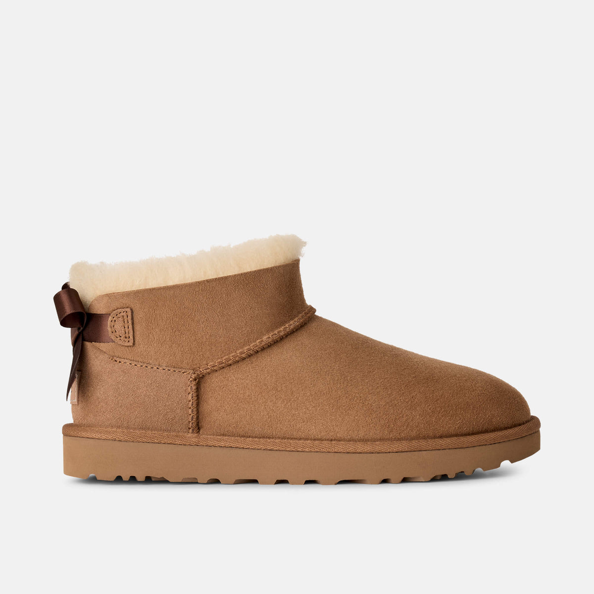 Ugg Ultra Mini Bailey Bow Chestnut
