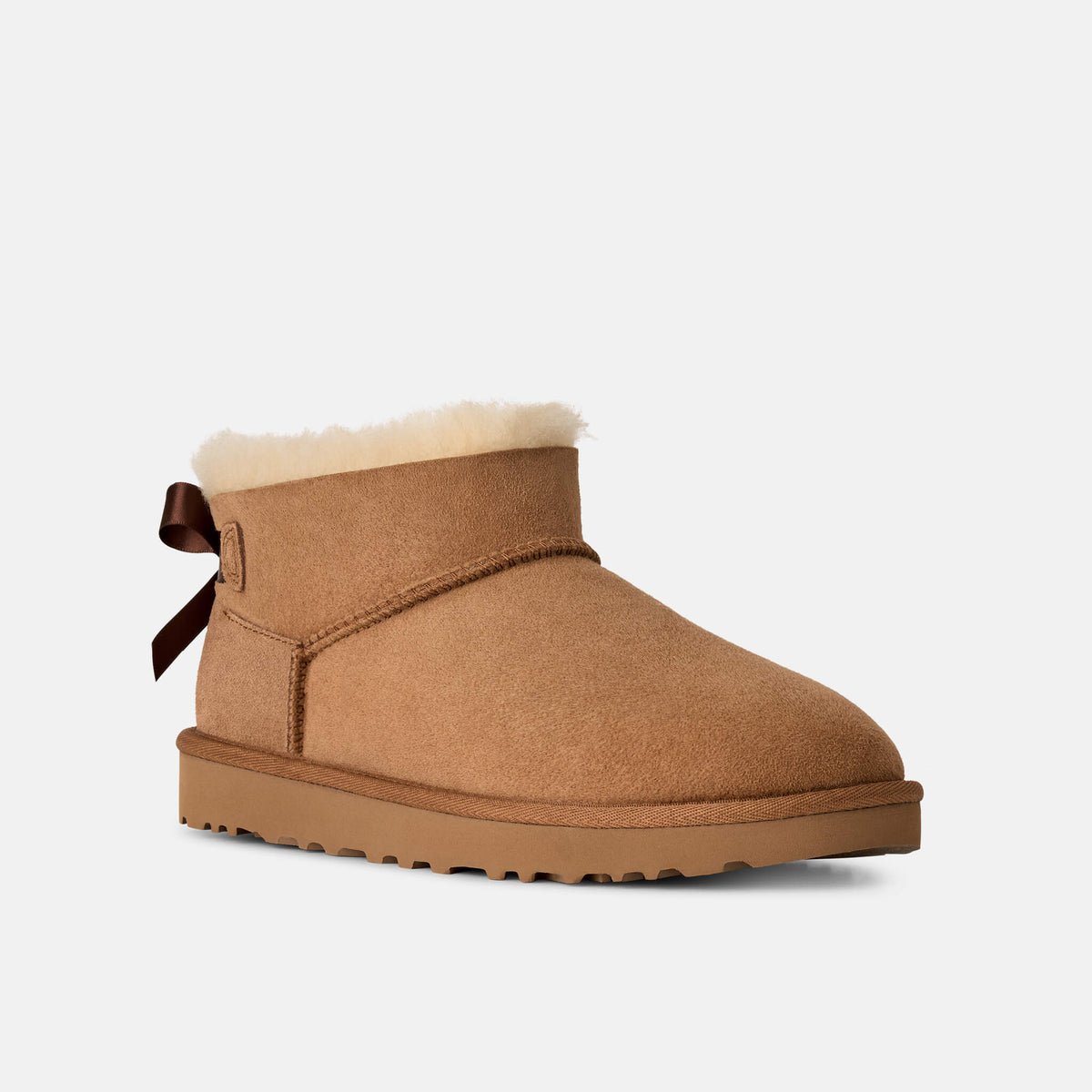 Ugg Ultra Mini Bailey Bow Chestnut